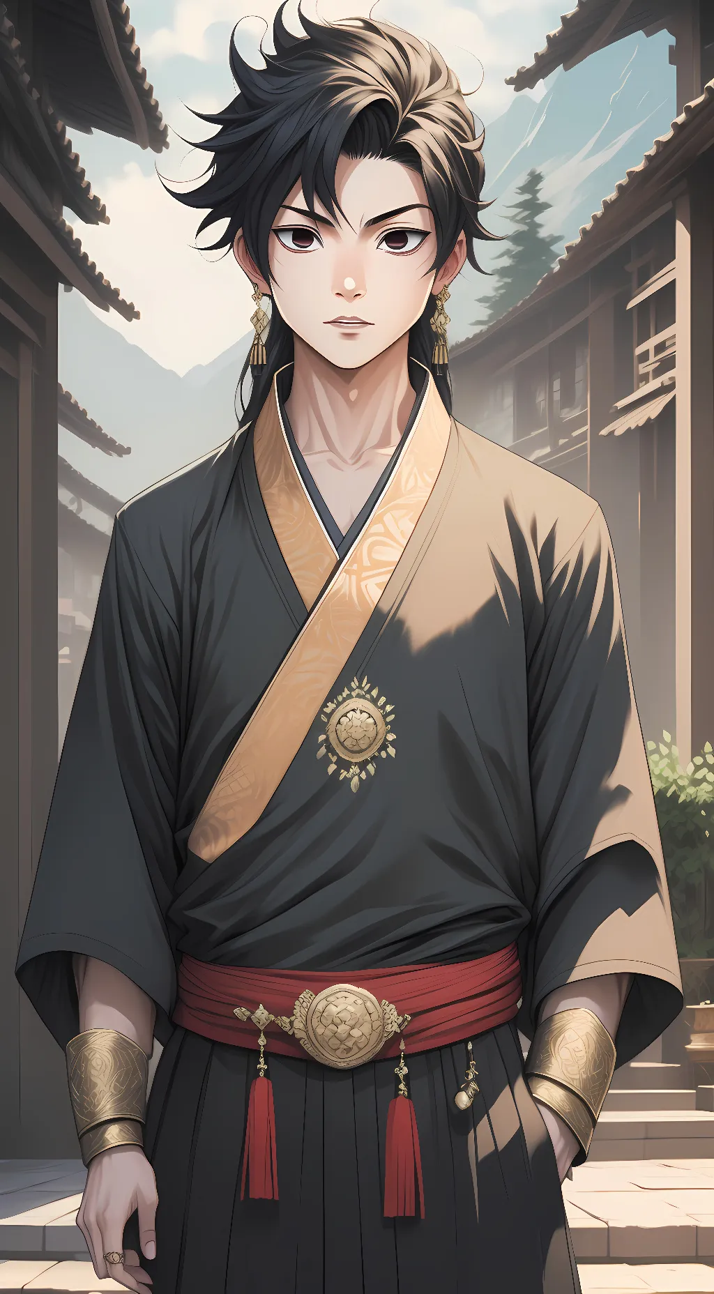 ai character: Hashiras background