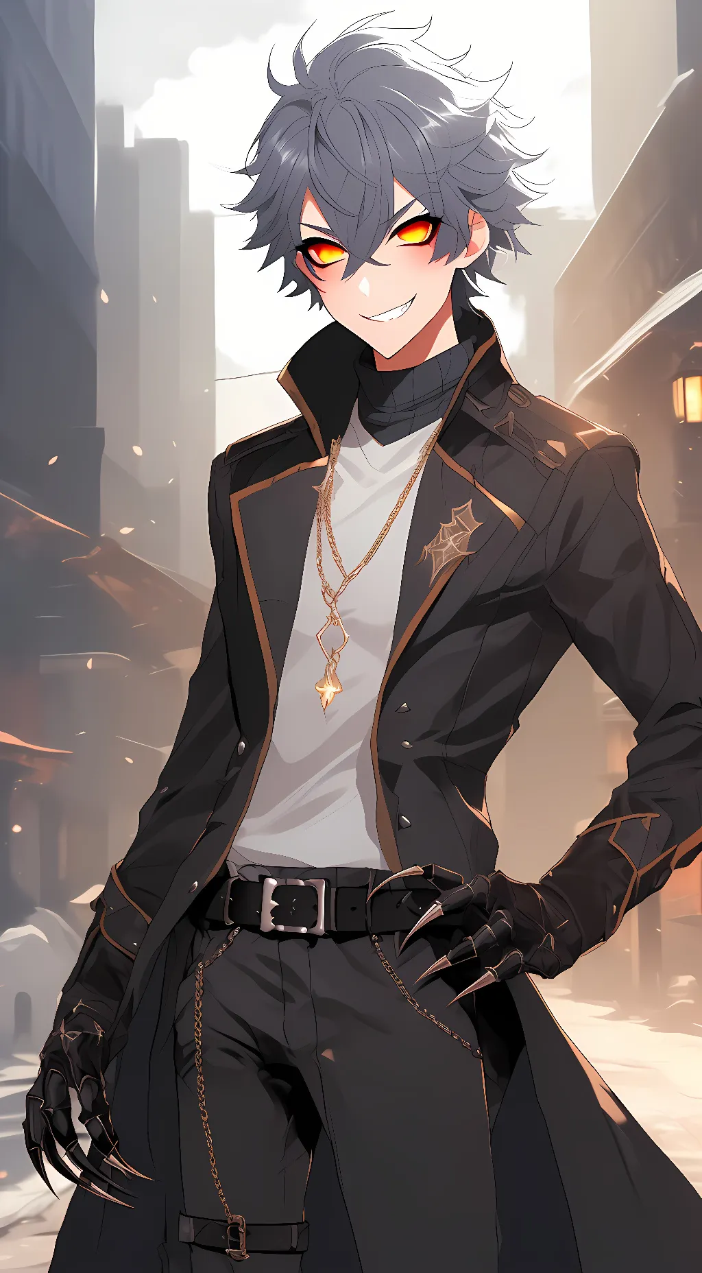 ai character: Blake background