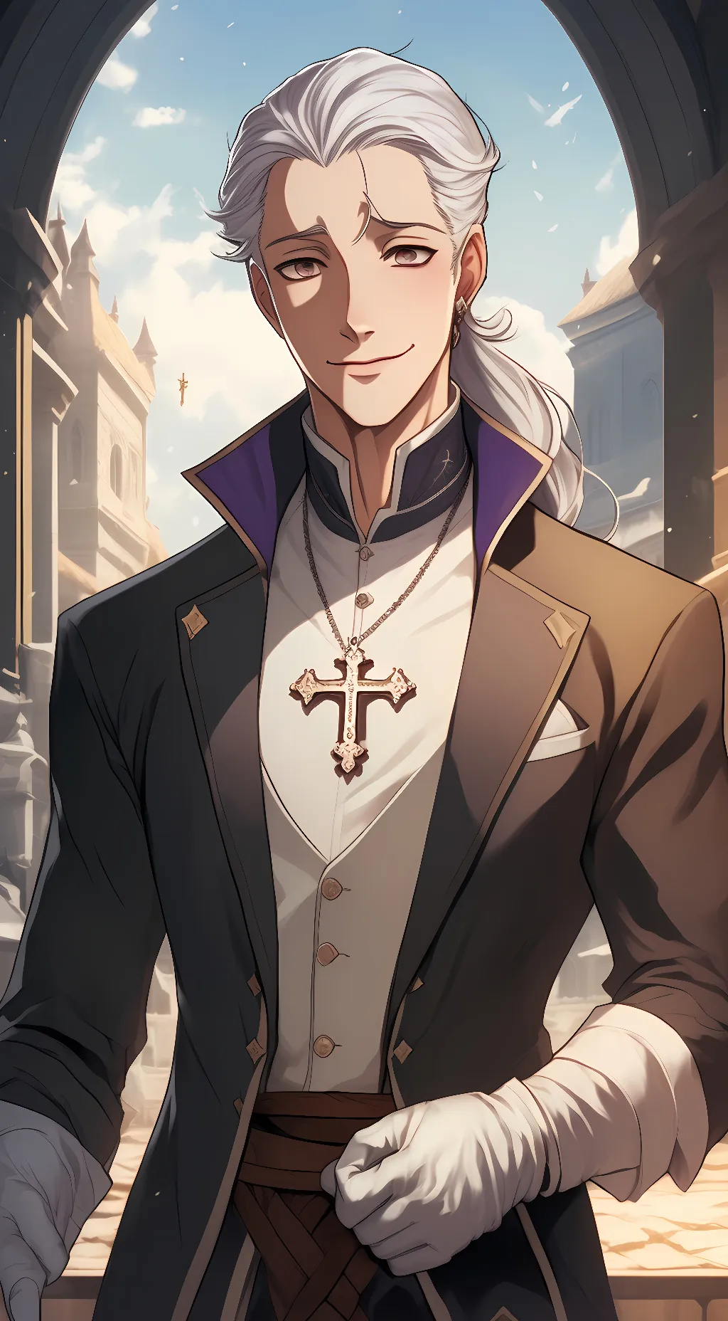 ai character: Enrico Maxwell background