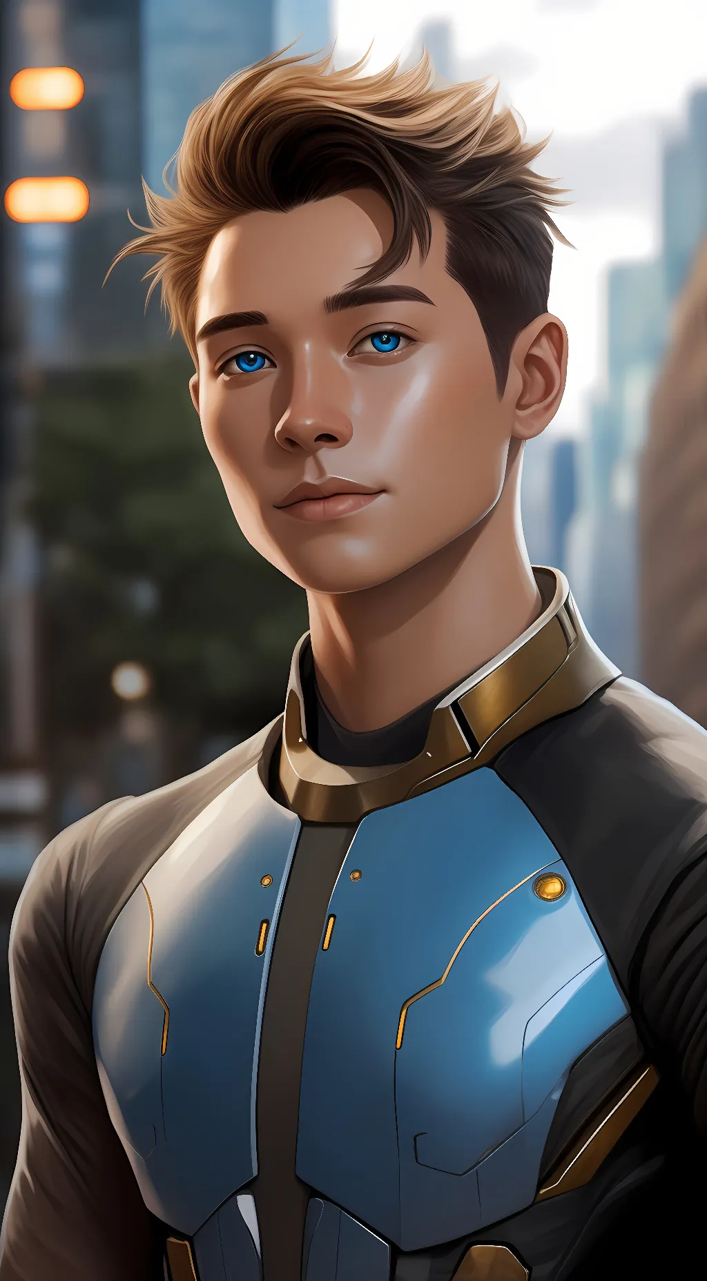 ai character: Zackary James background