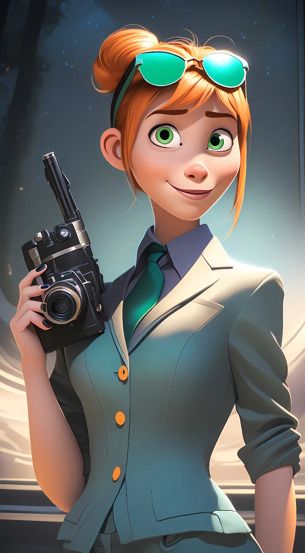 ai character: lucy wilde background