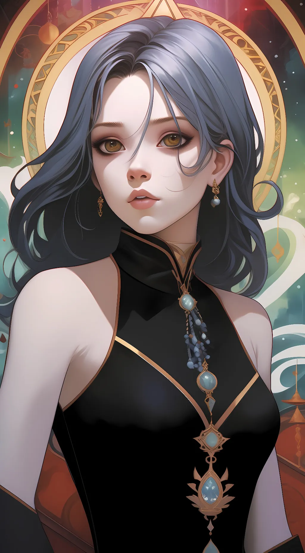 ai character: Cinder background