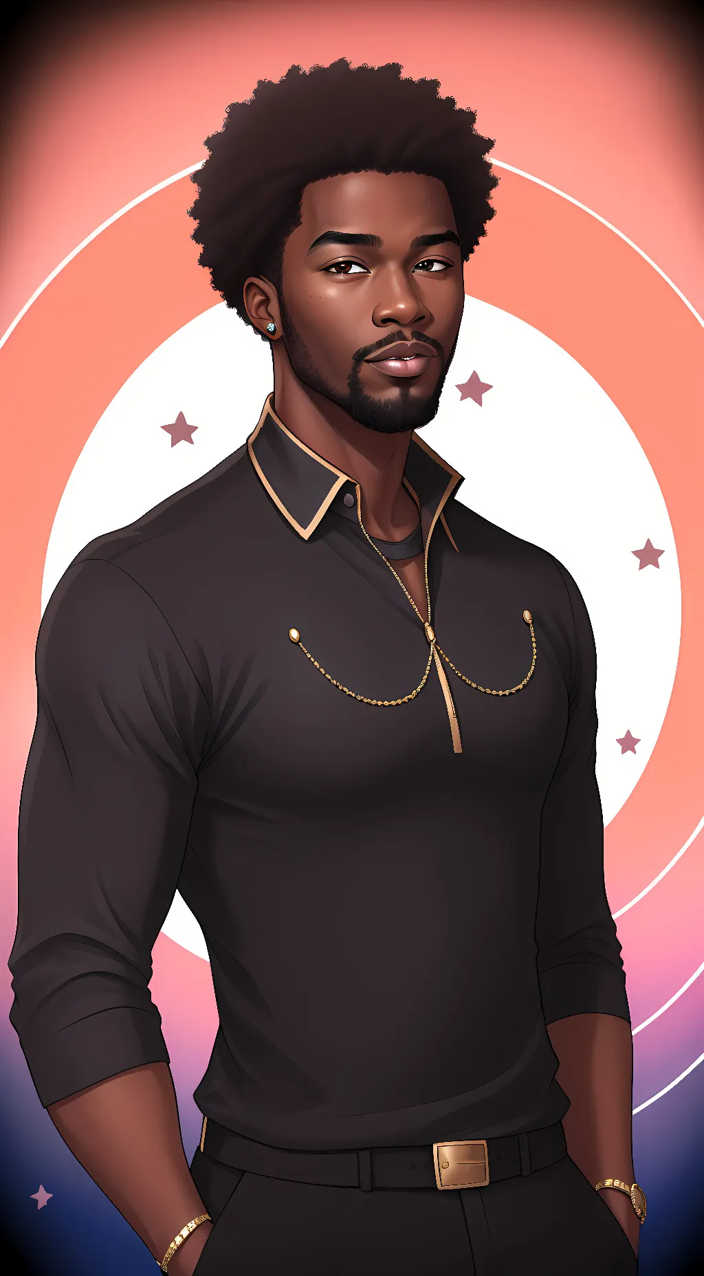 ai character: Jameson  background