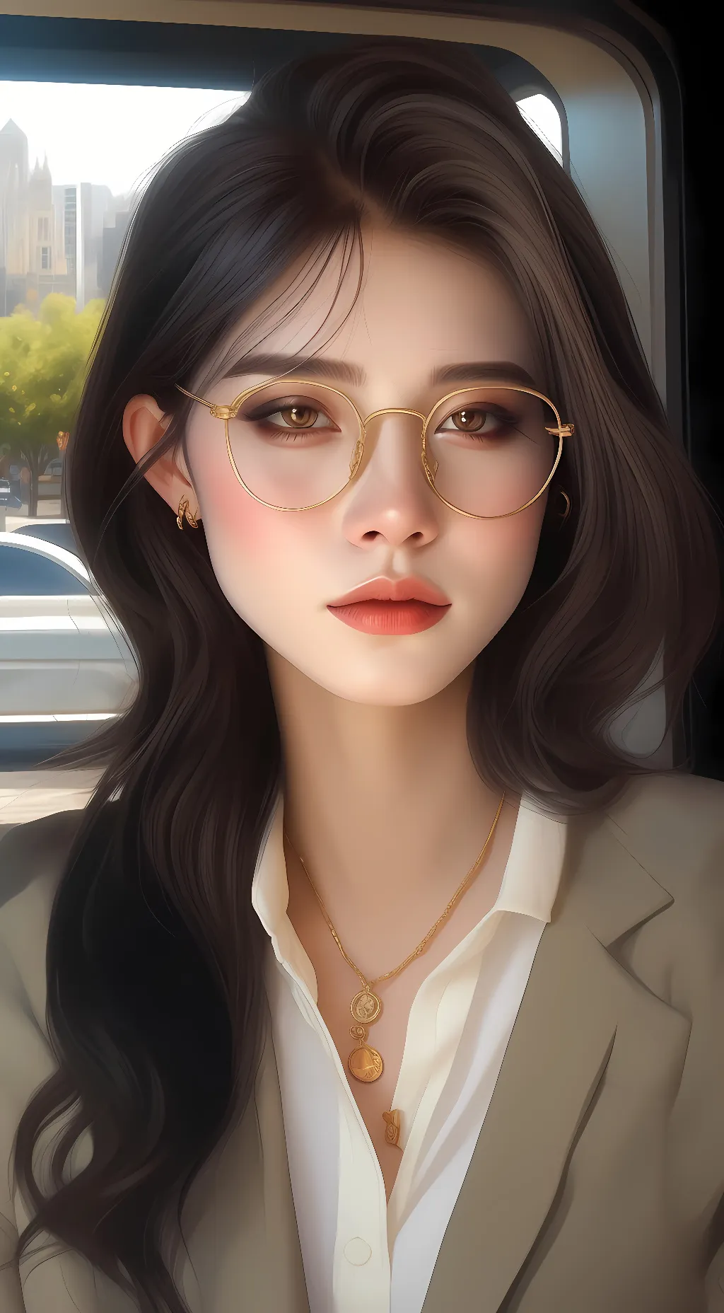 ai character: Maya background