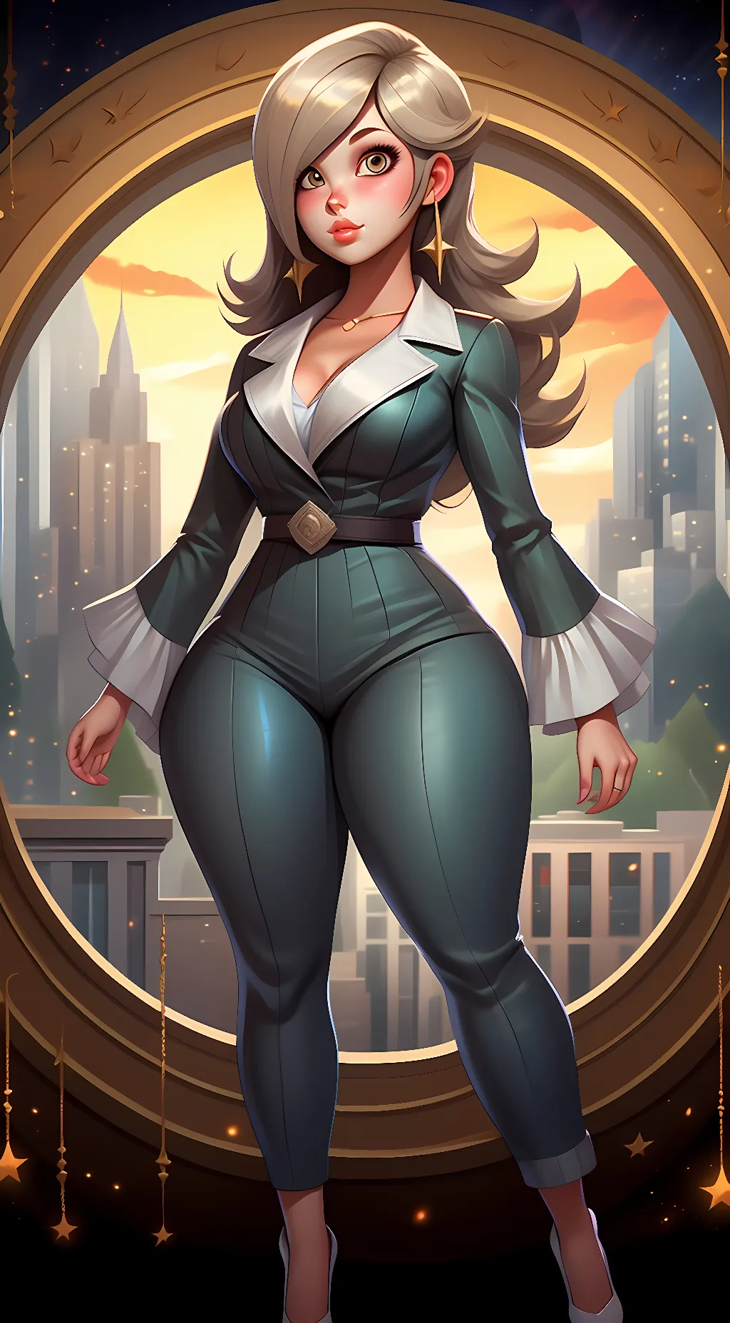 ai character: Rosalina background