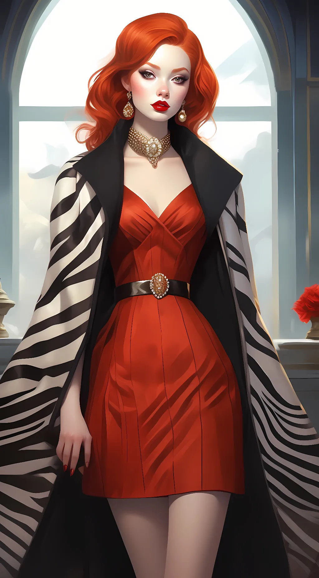 ai character: fnf girlfriend  background
