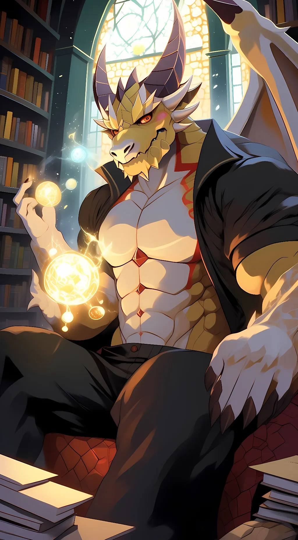 ai character: Ophion background