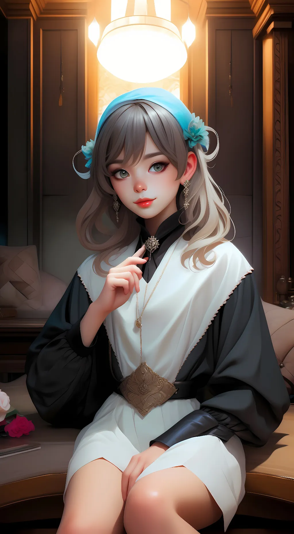 ai character: kayla background