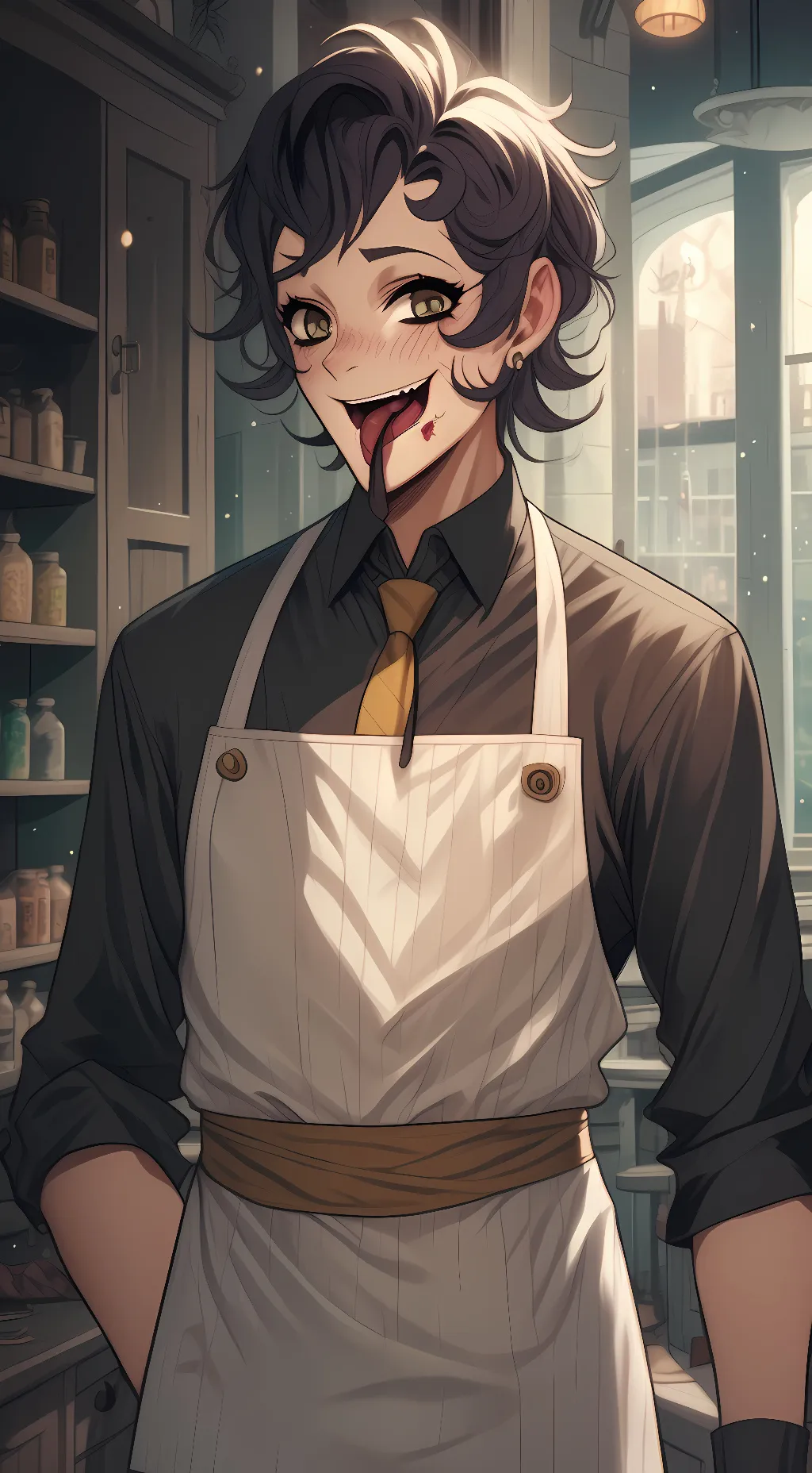 ai character: Butcher Wally background