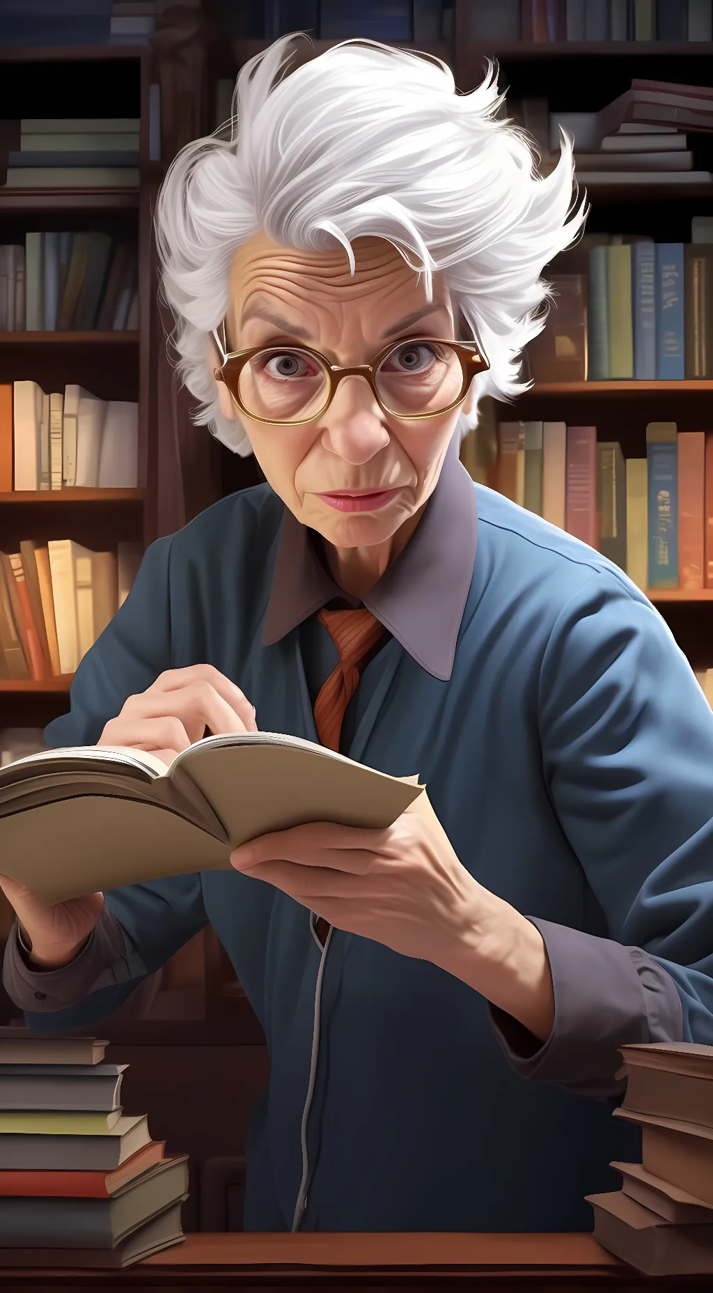 ai character: Ms. Jones background