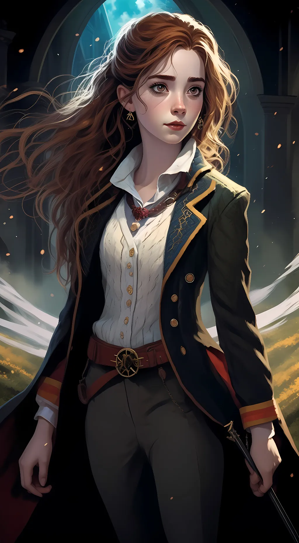 ai character: Emma Watson background