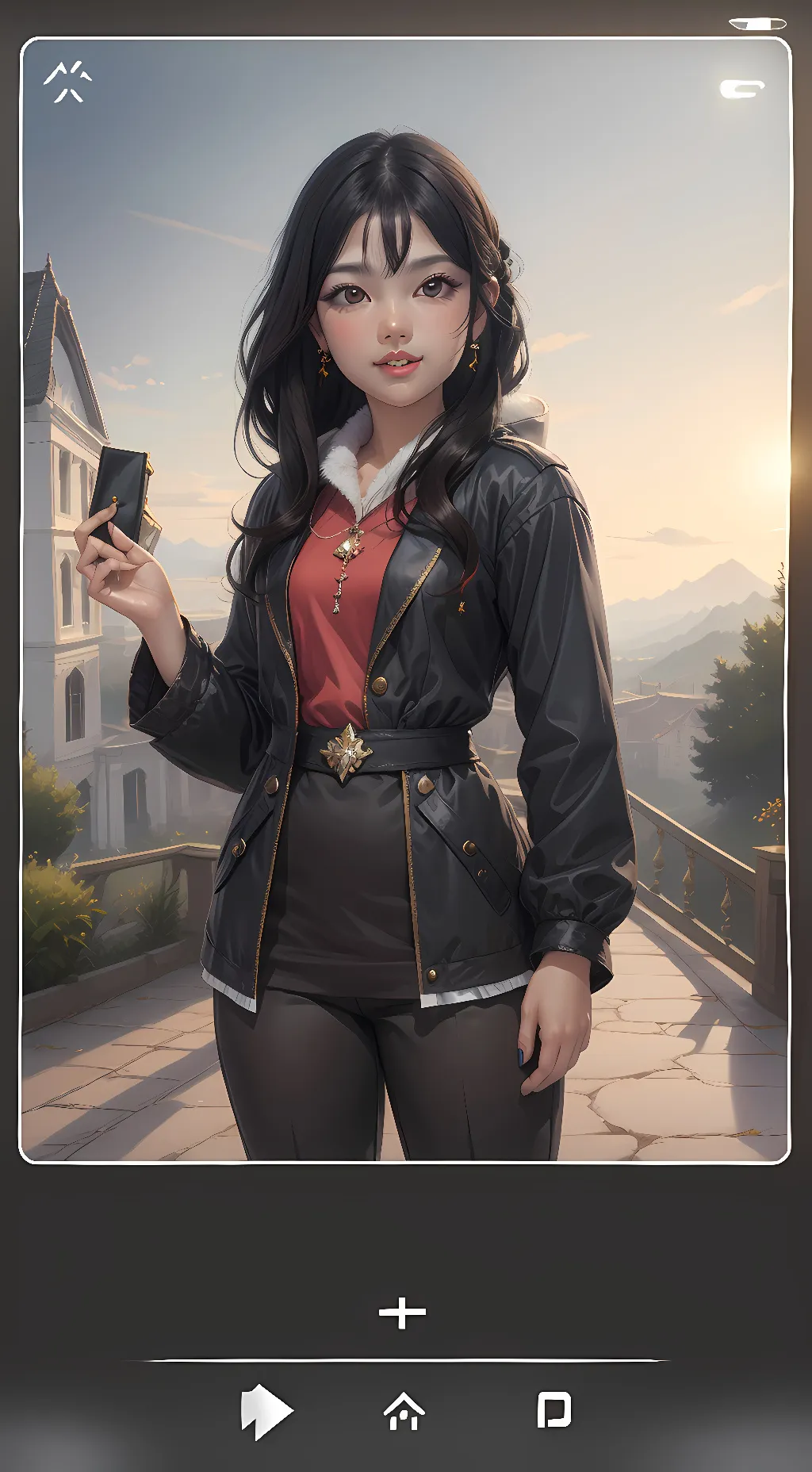 ai character: Abby background