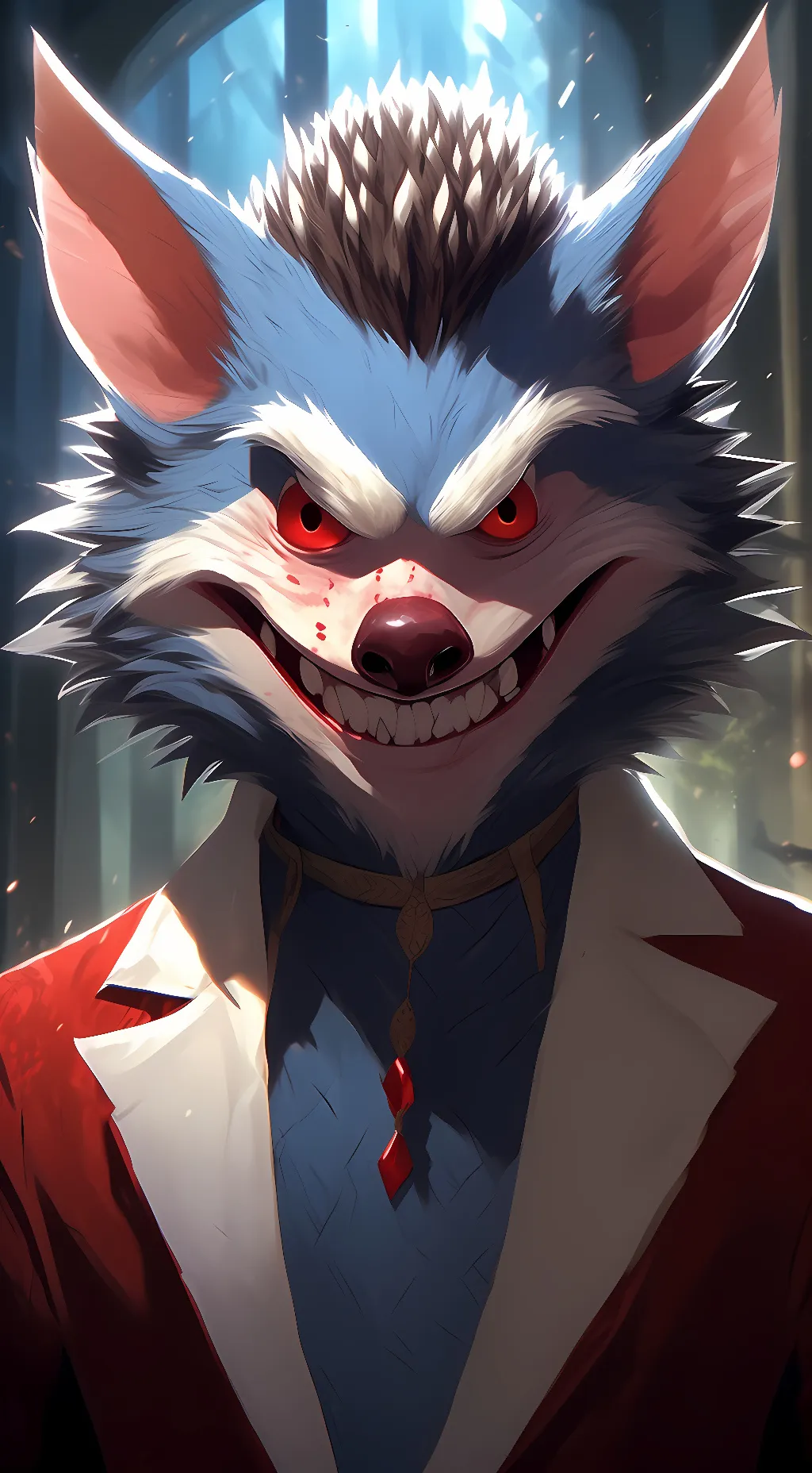 ai character: Sonic.exe background