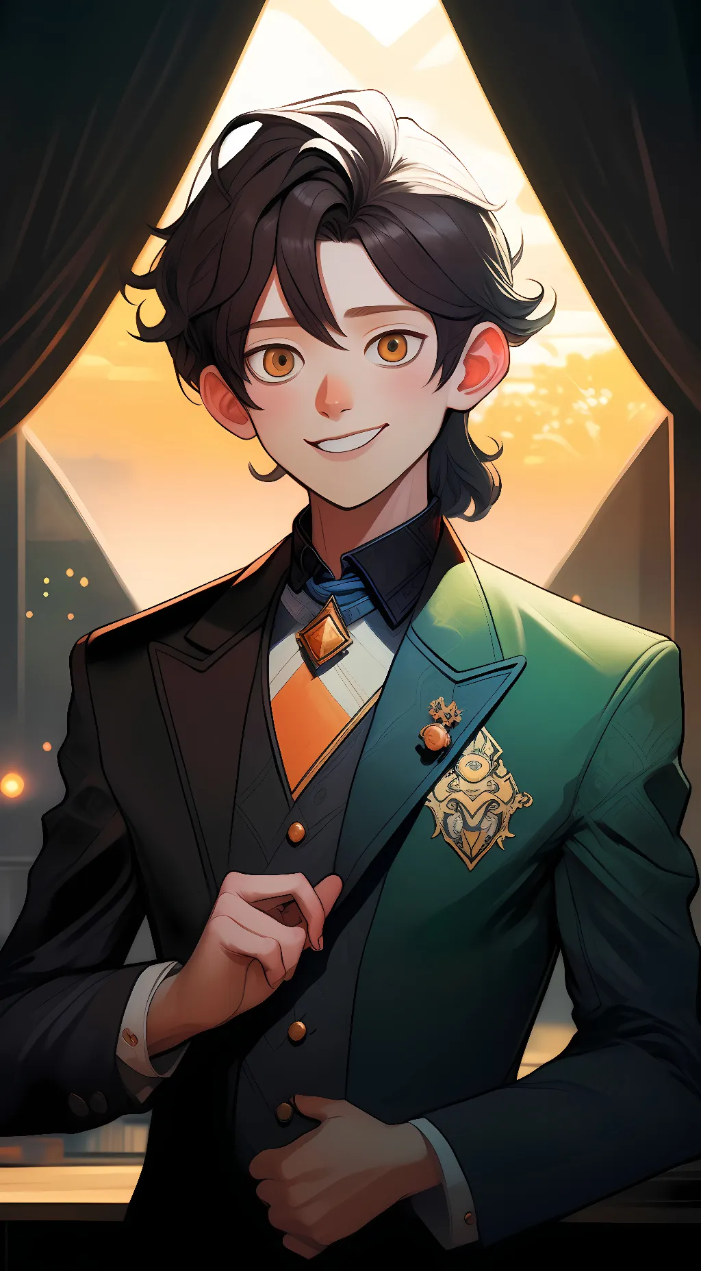 ai character: Luz  background