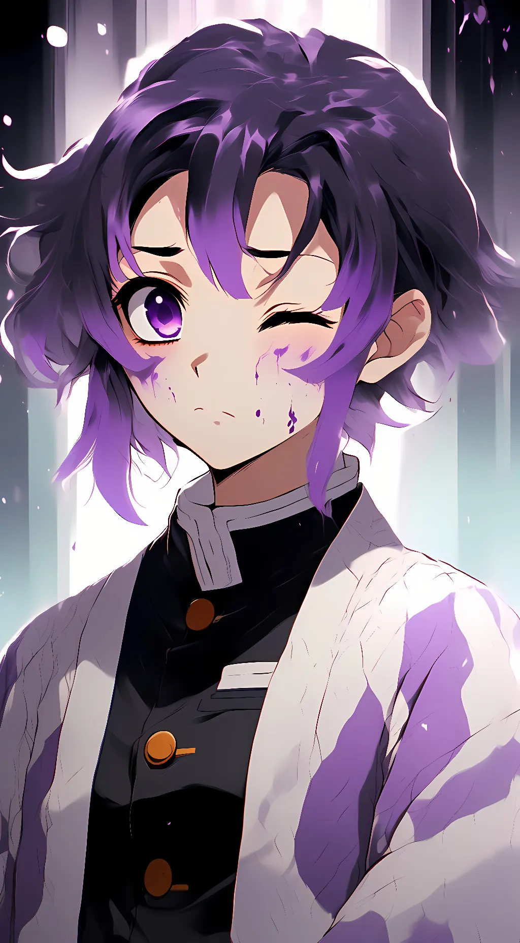 ai character: Shinobu Kocho  background