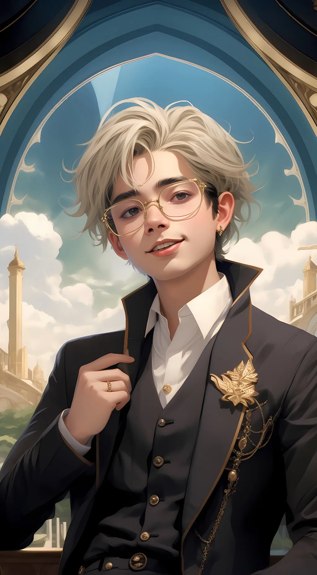 ai character: Carl background