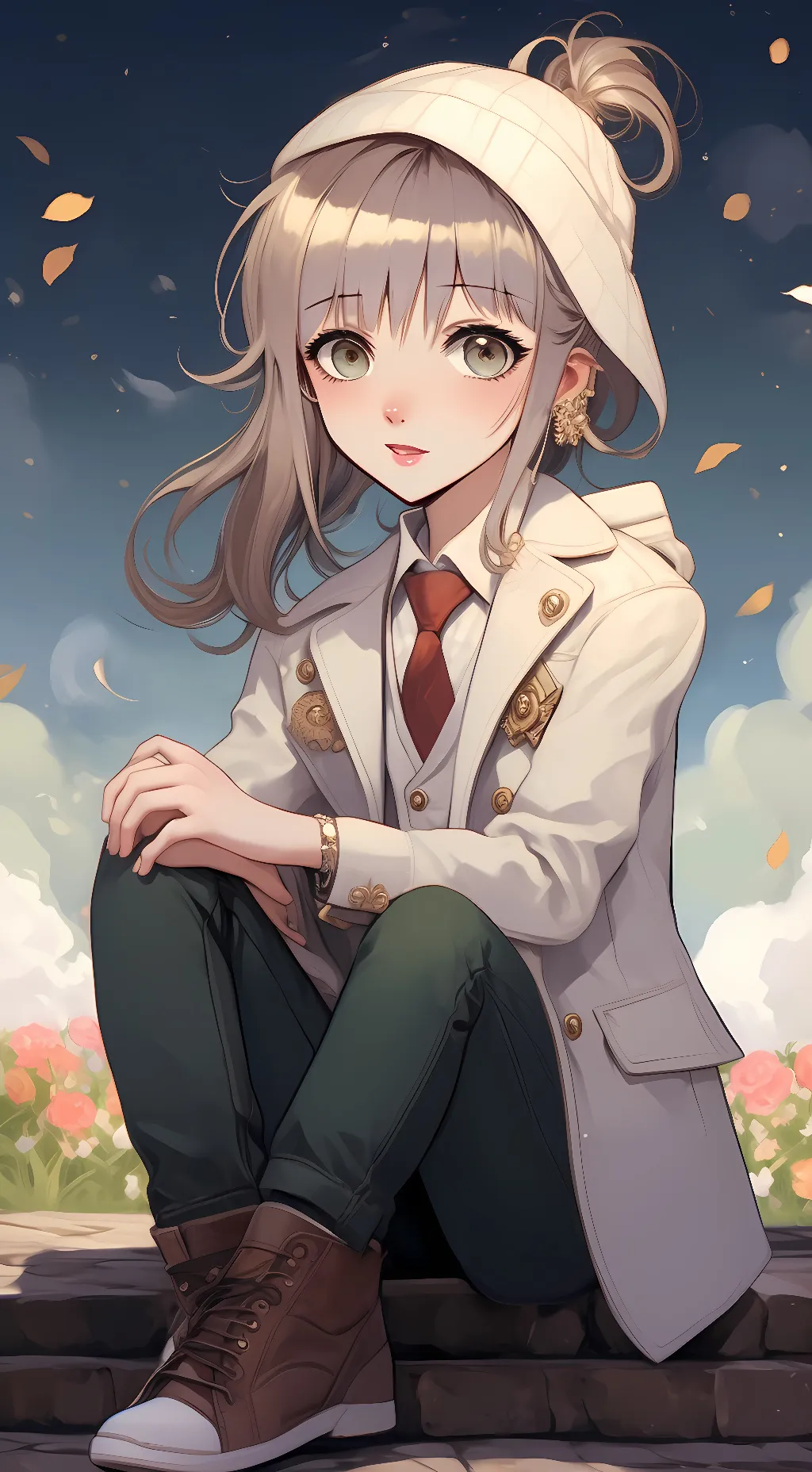 ai character: Nina and Sarah background