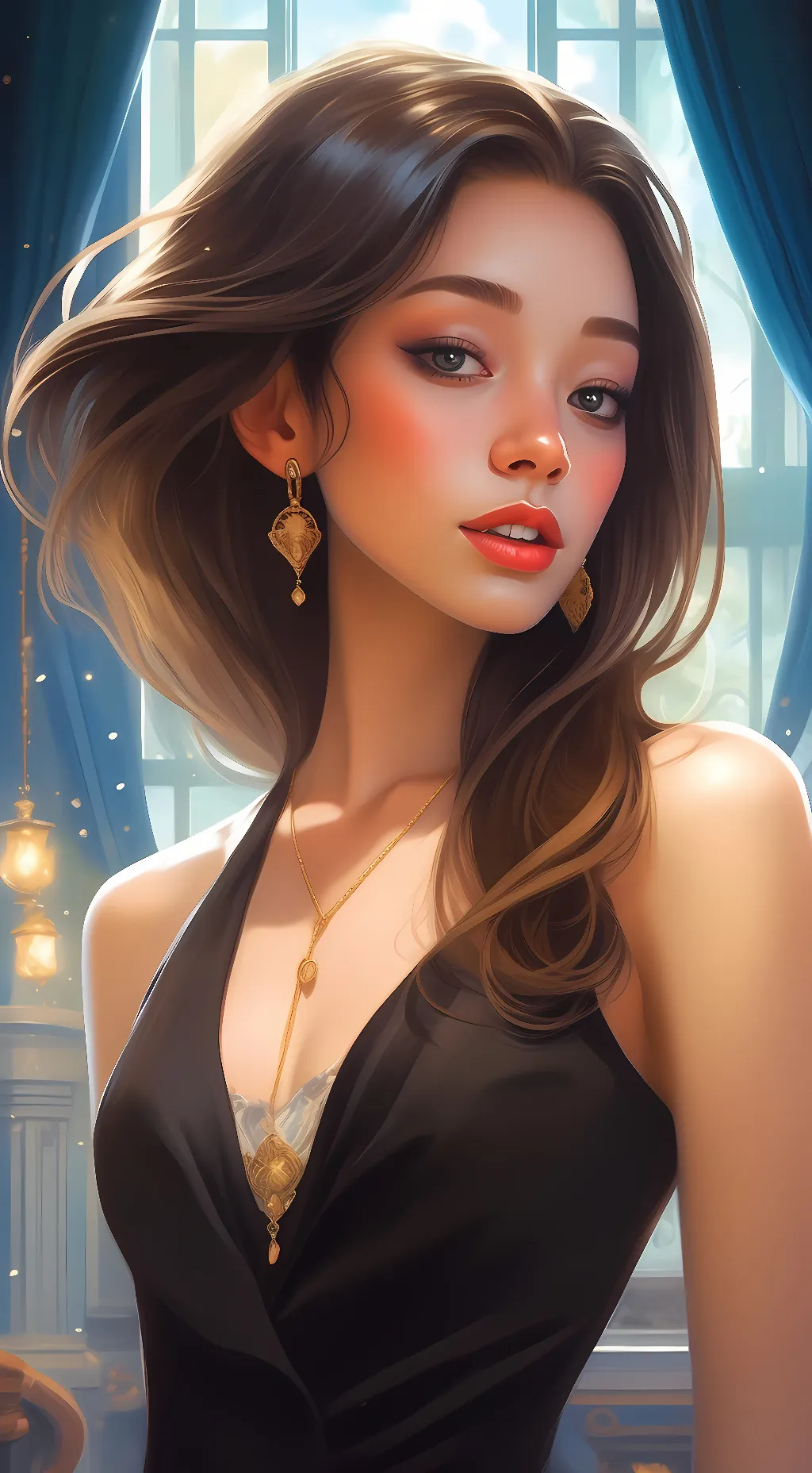 ai character: yanni  background