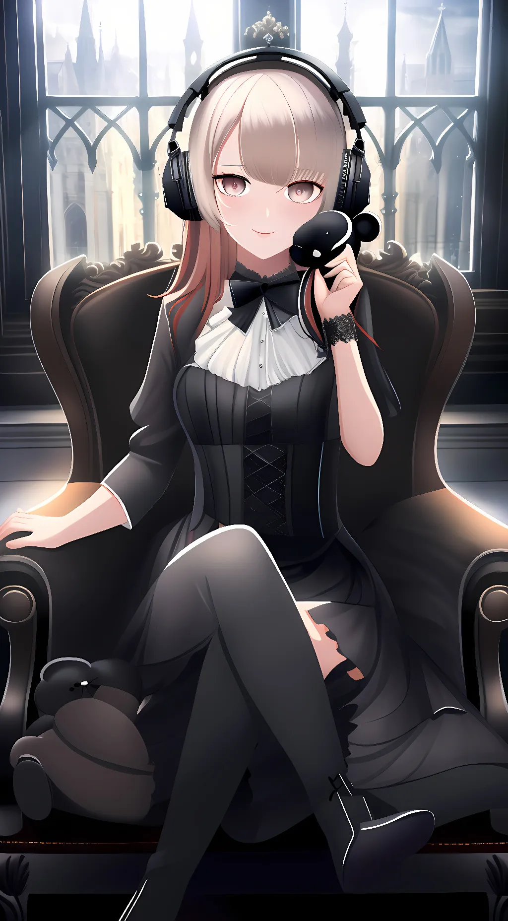 ai character: Ariana background