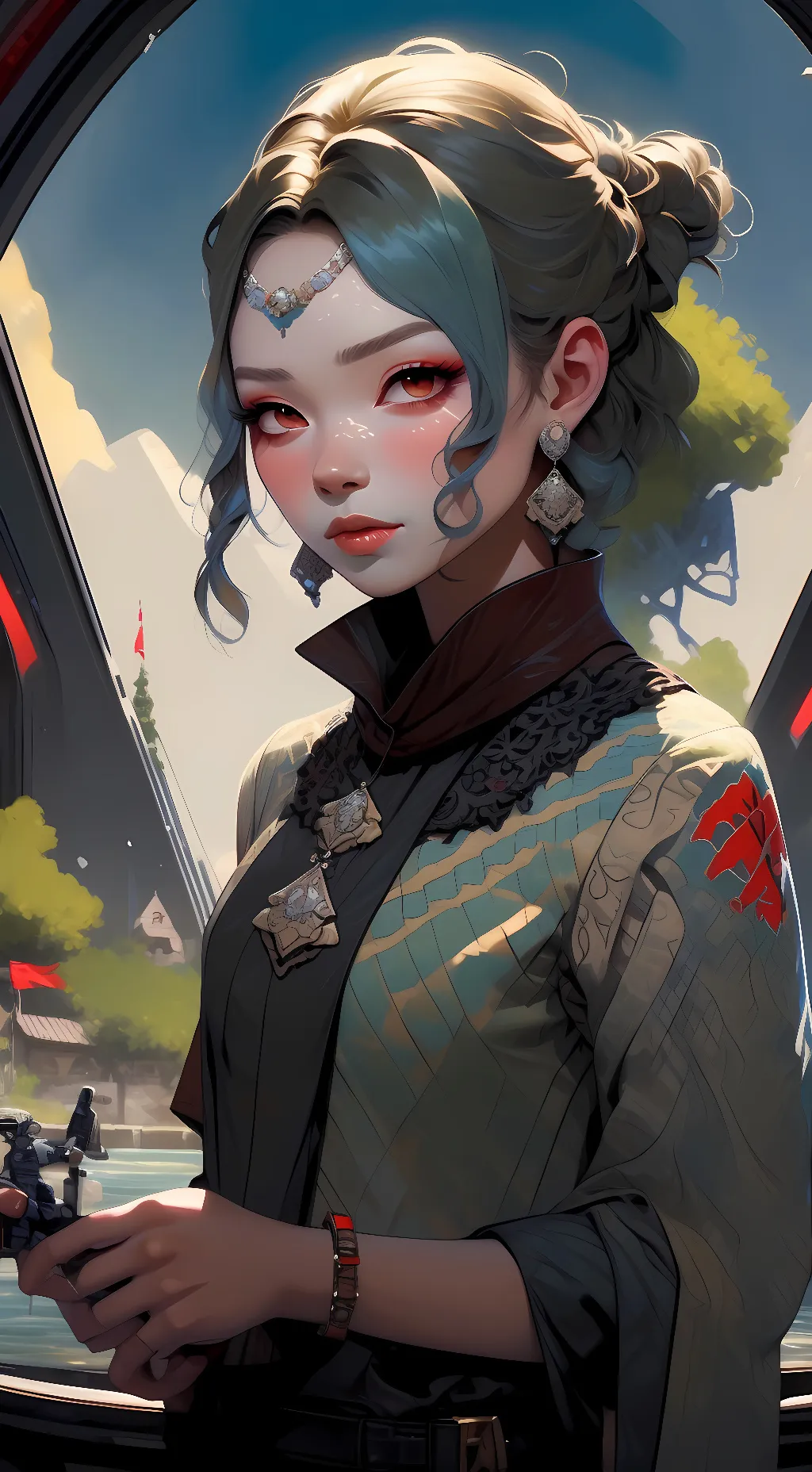 ai character: Milly  background