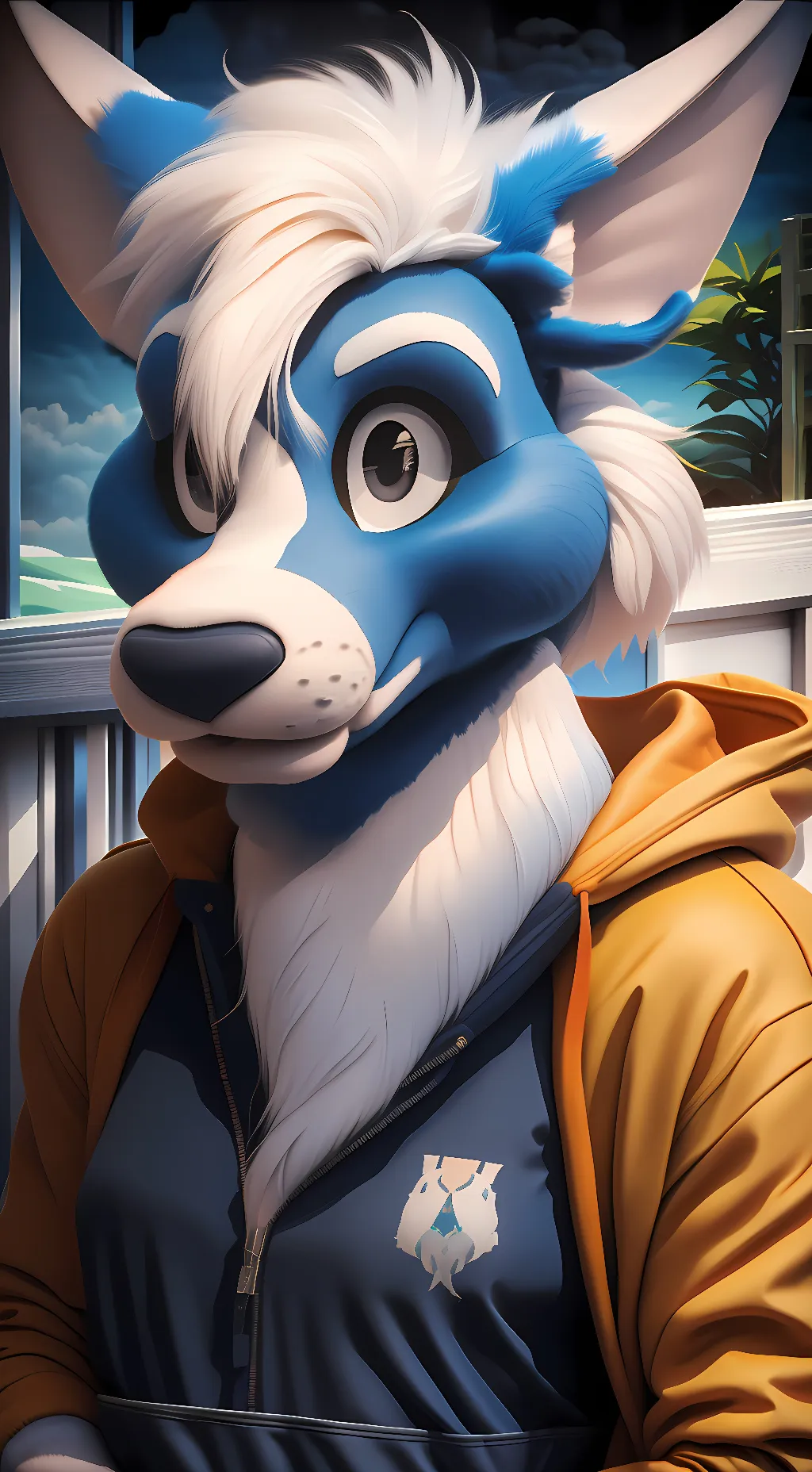 ai character: pocari roo background