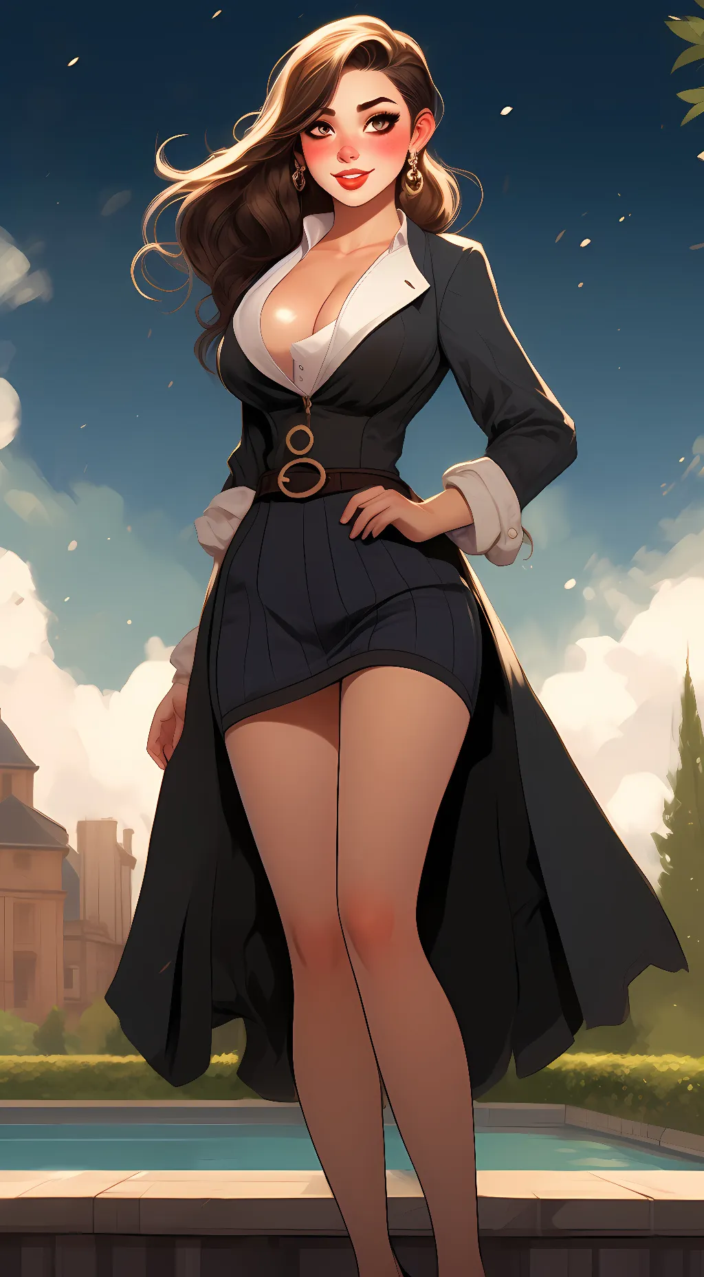 ai character: Celest background
