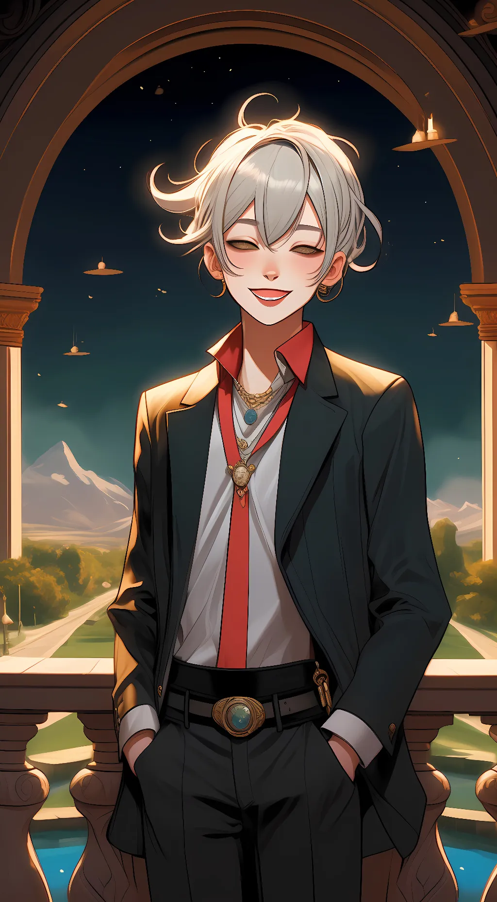 ai character: league of villains background