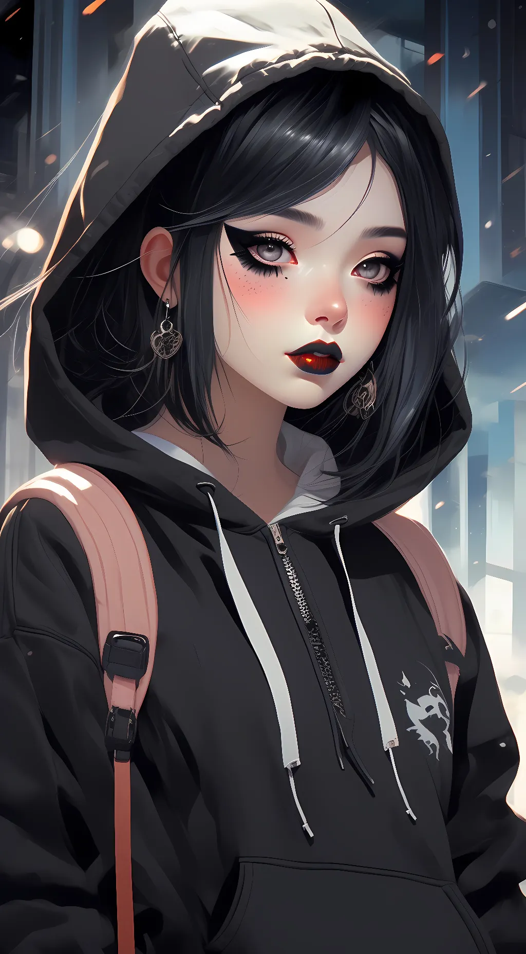 ai character: Moonlight  background