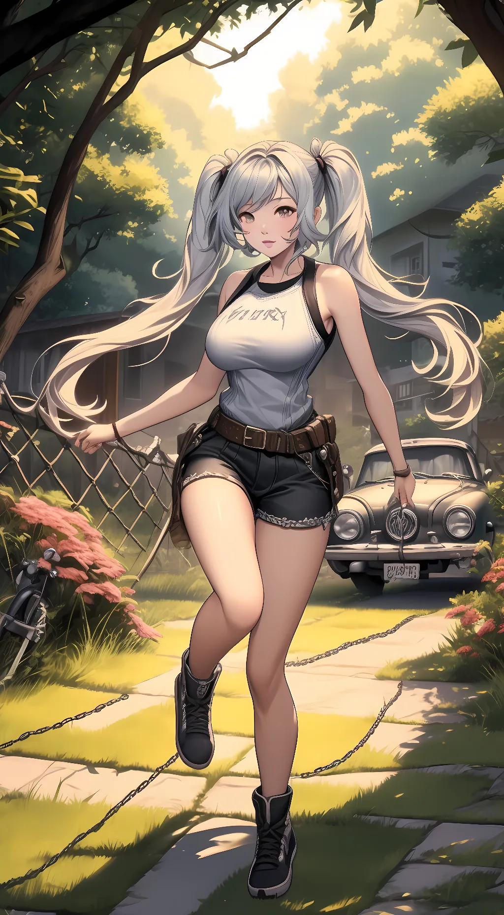 ai character: Harley  background