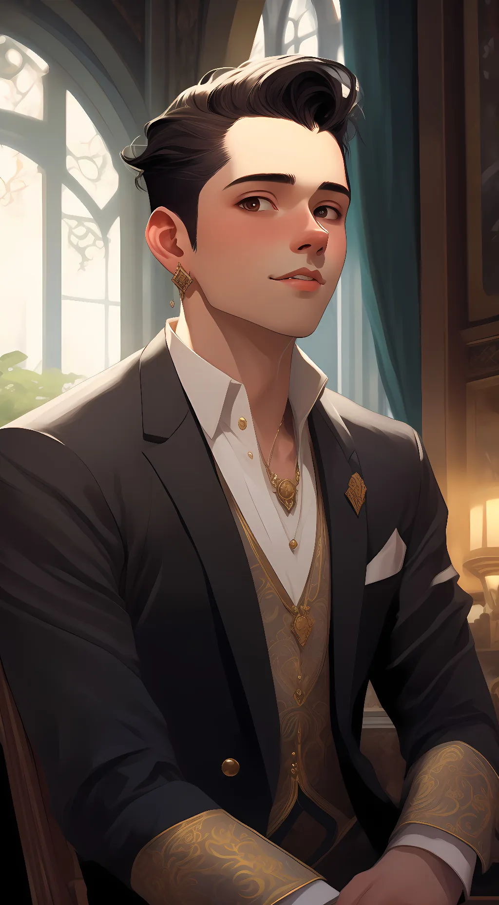 ai character: james background