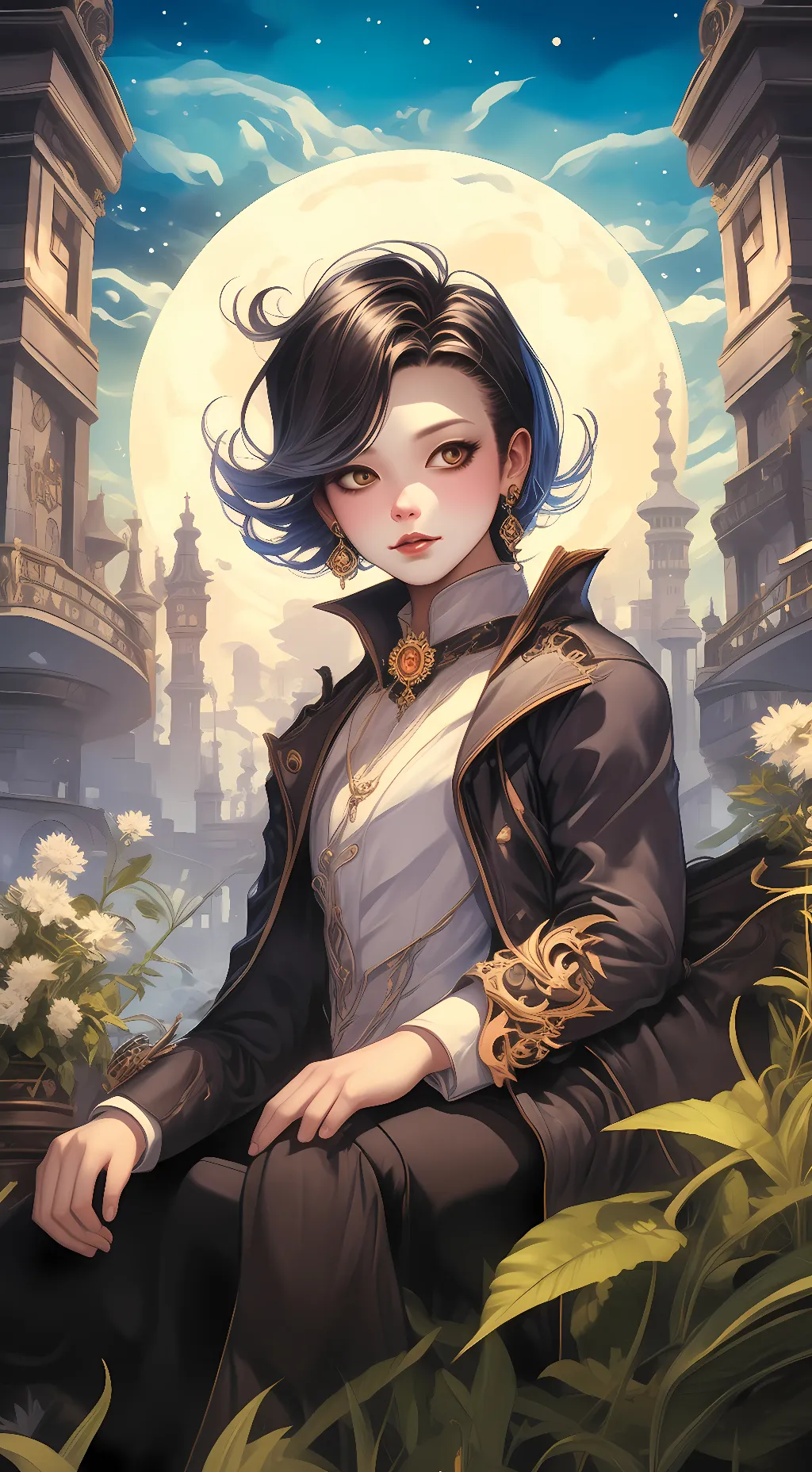 ai character: my love background