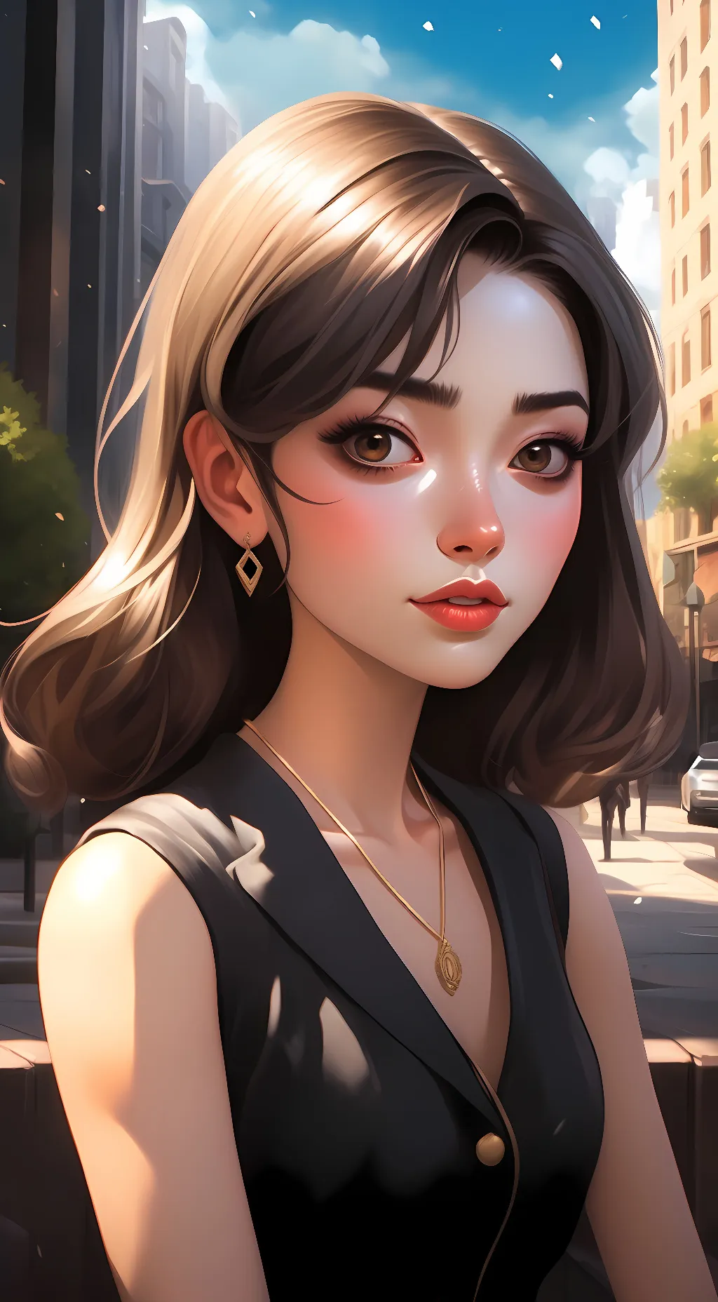 ai character: stalla background