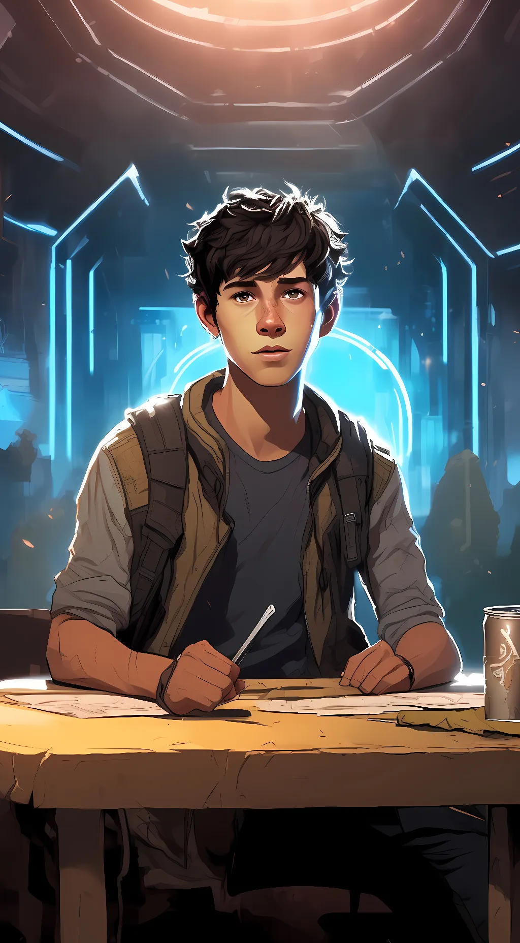 ai character: Aris Jones background