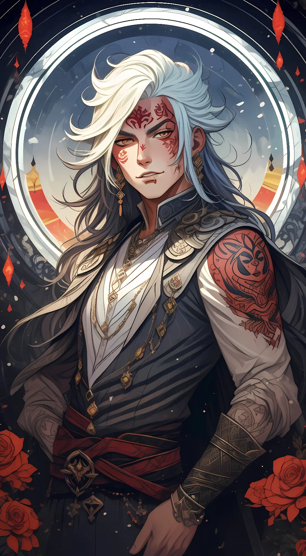 ai character: Jiraiya background