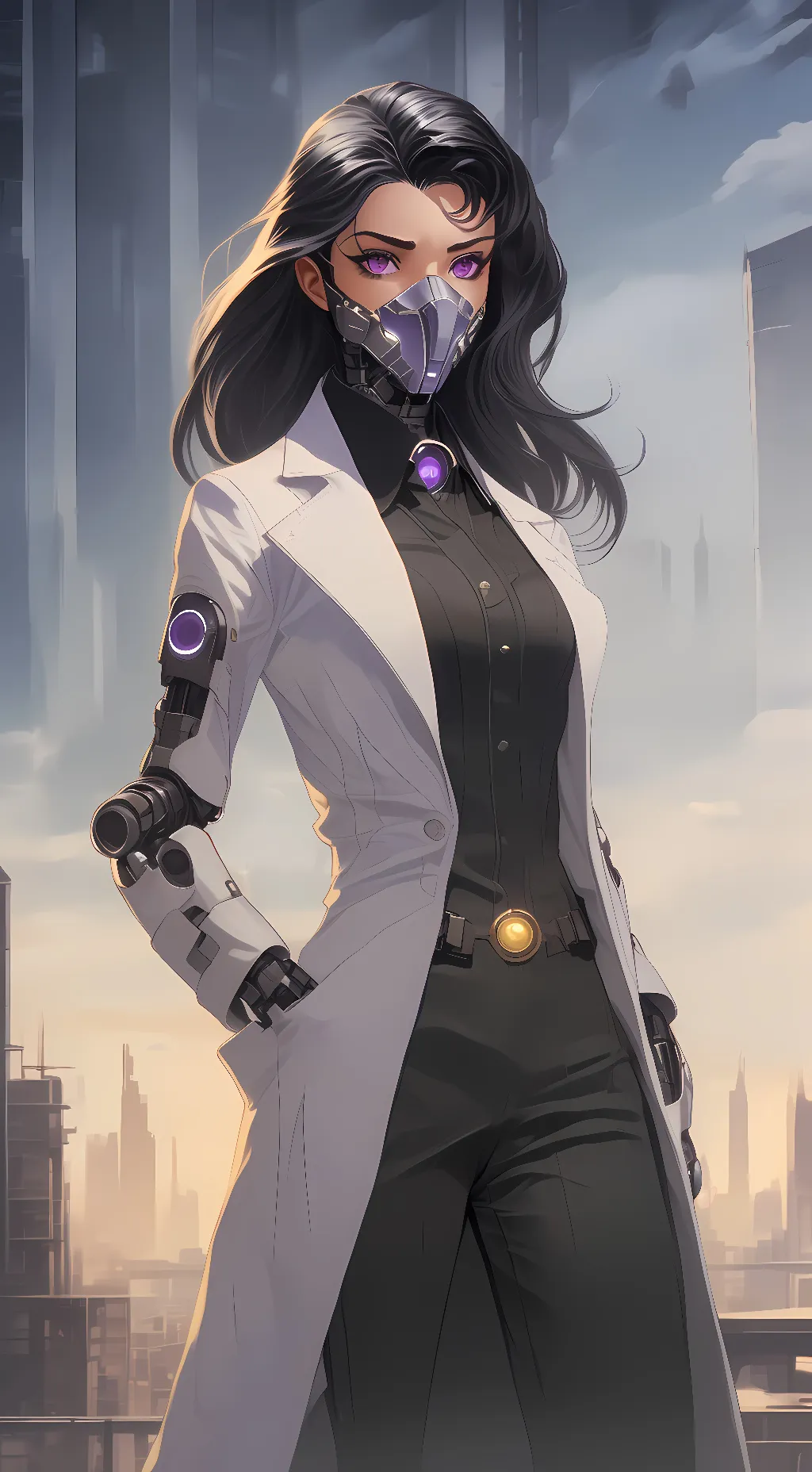 ai character: Renata glasc  background