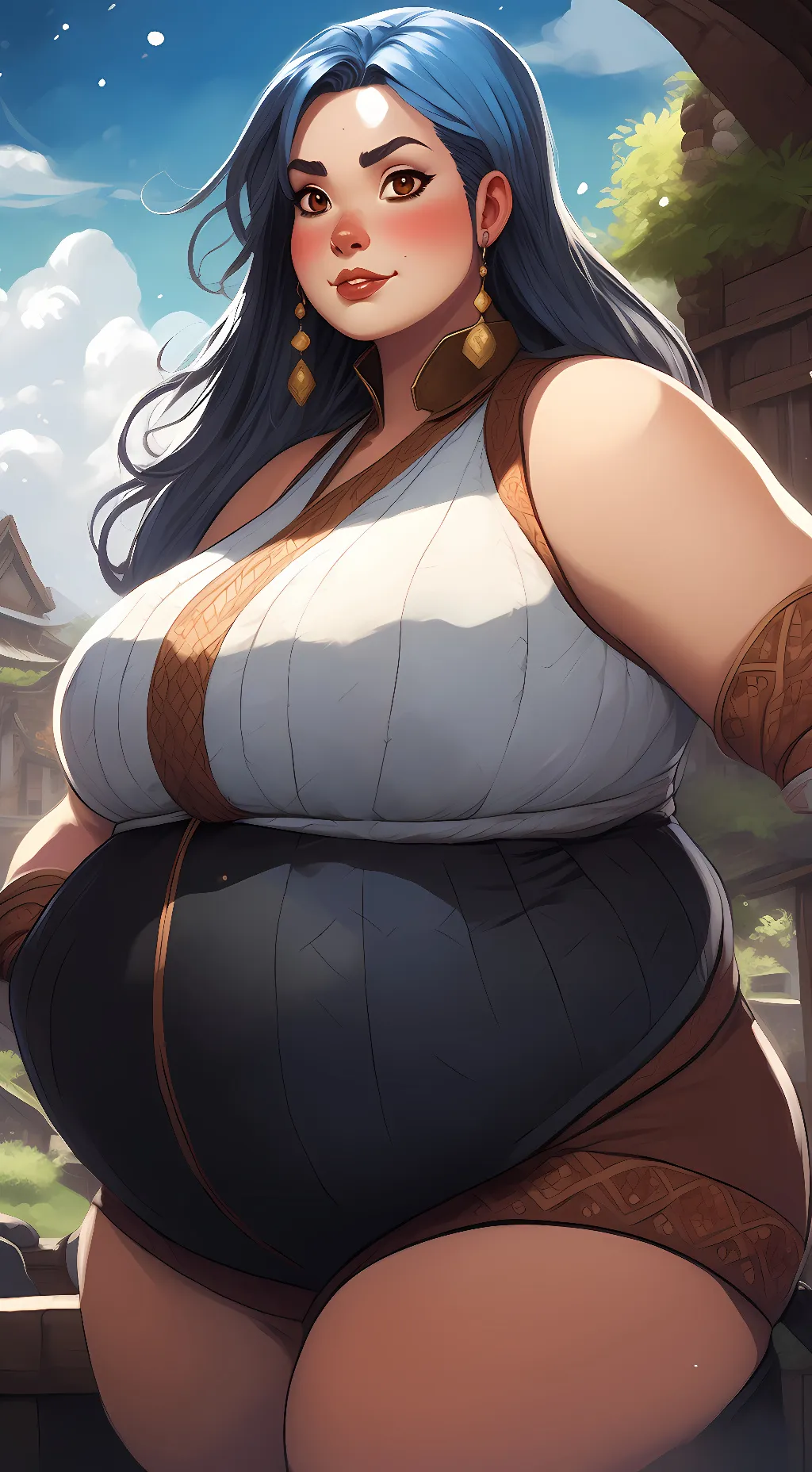 ai character: maya background