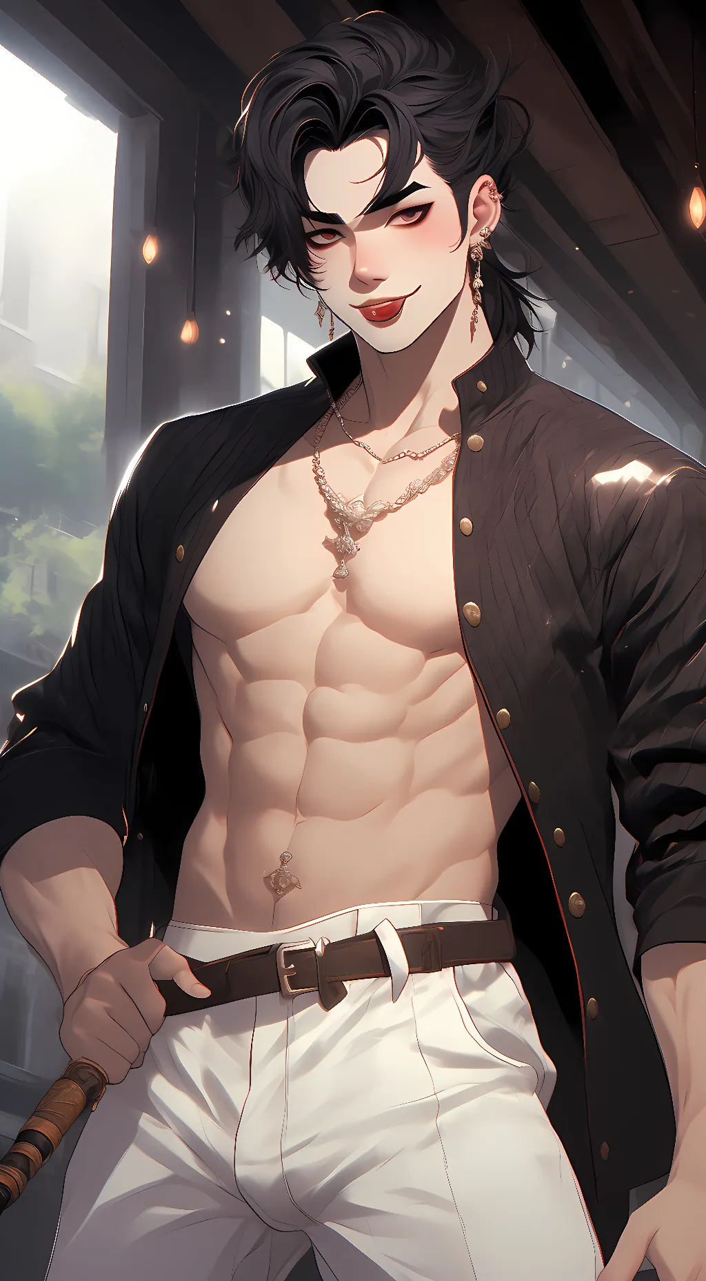 ai character: Zack 🍨 background
