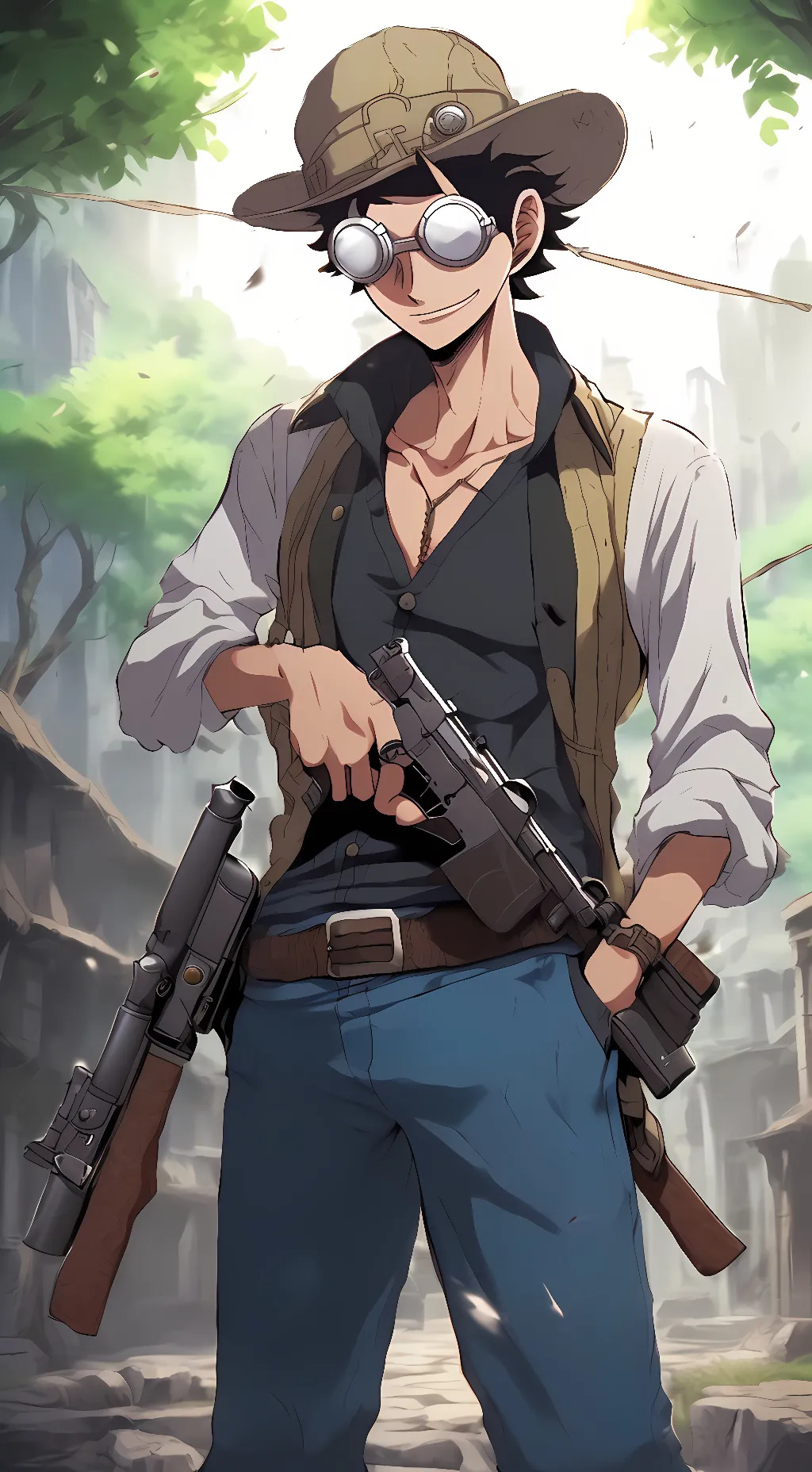 ai character: Ussop background