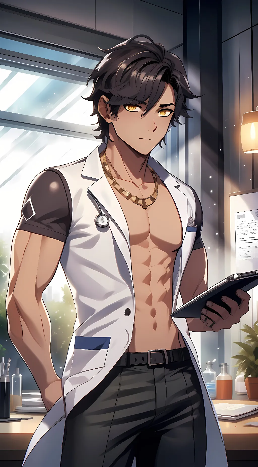 ai character: Kaden Evergreen background