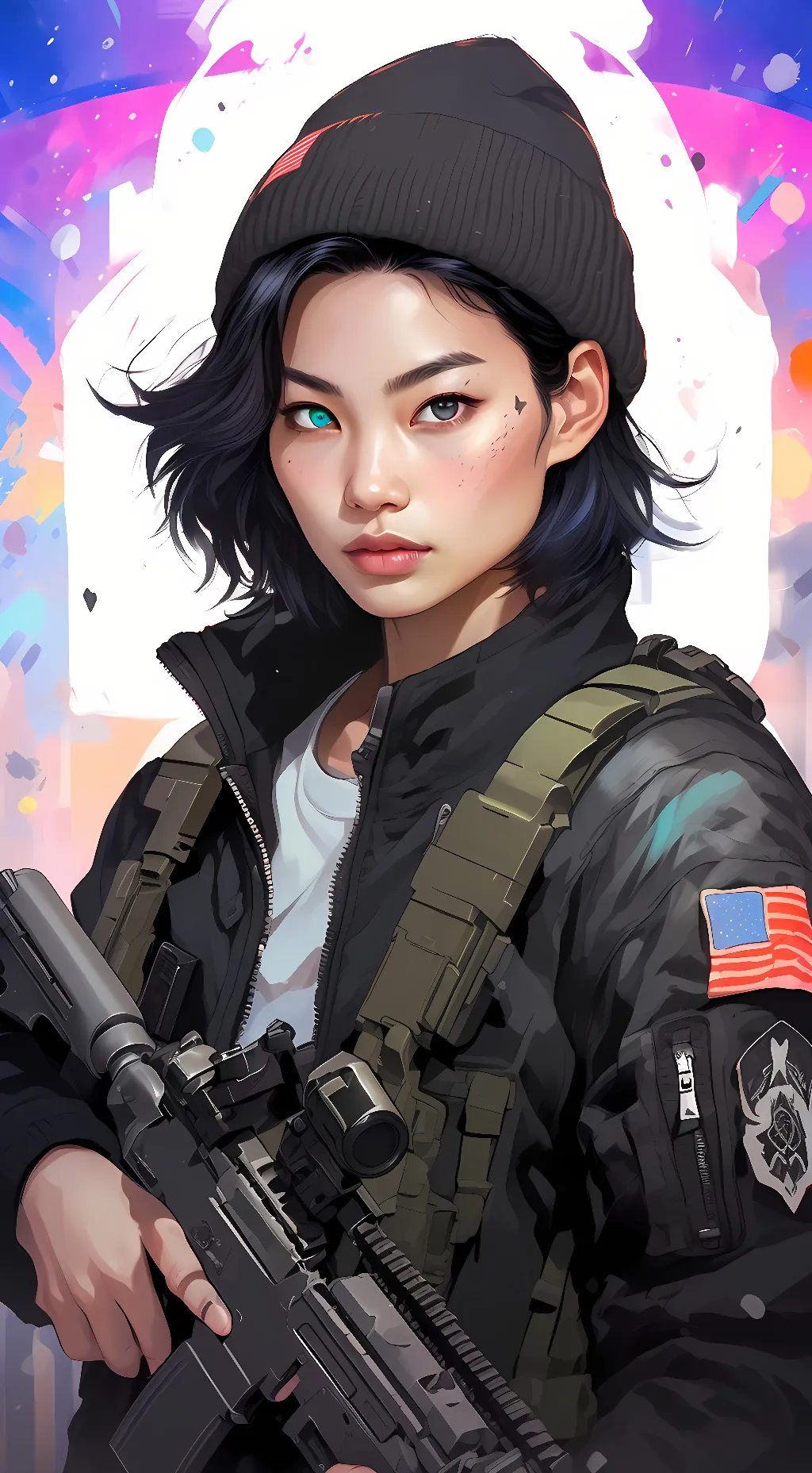 ai character: Leiko background