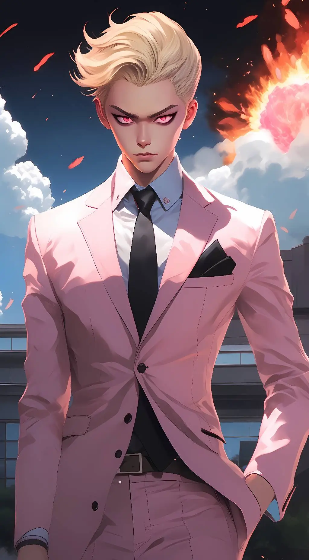 ai character: Yoshikage Kira background