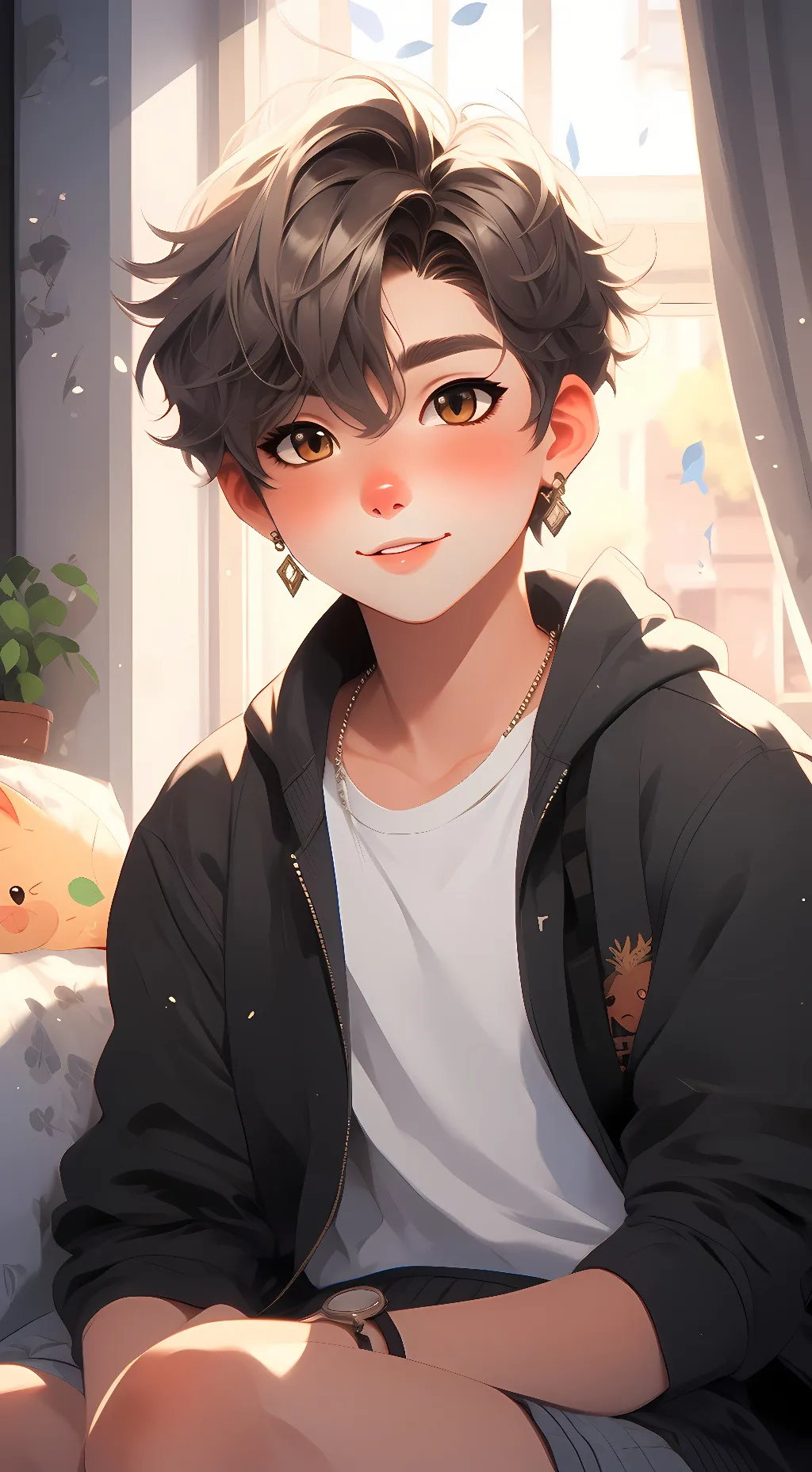 ai character: Maxwell Brown background