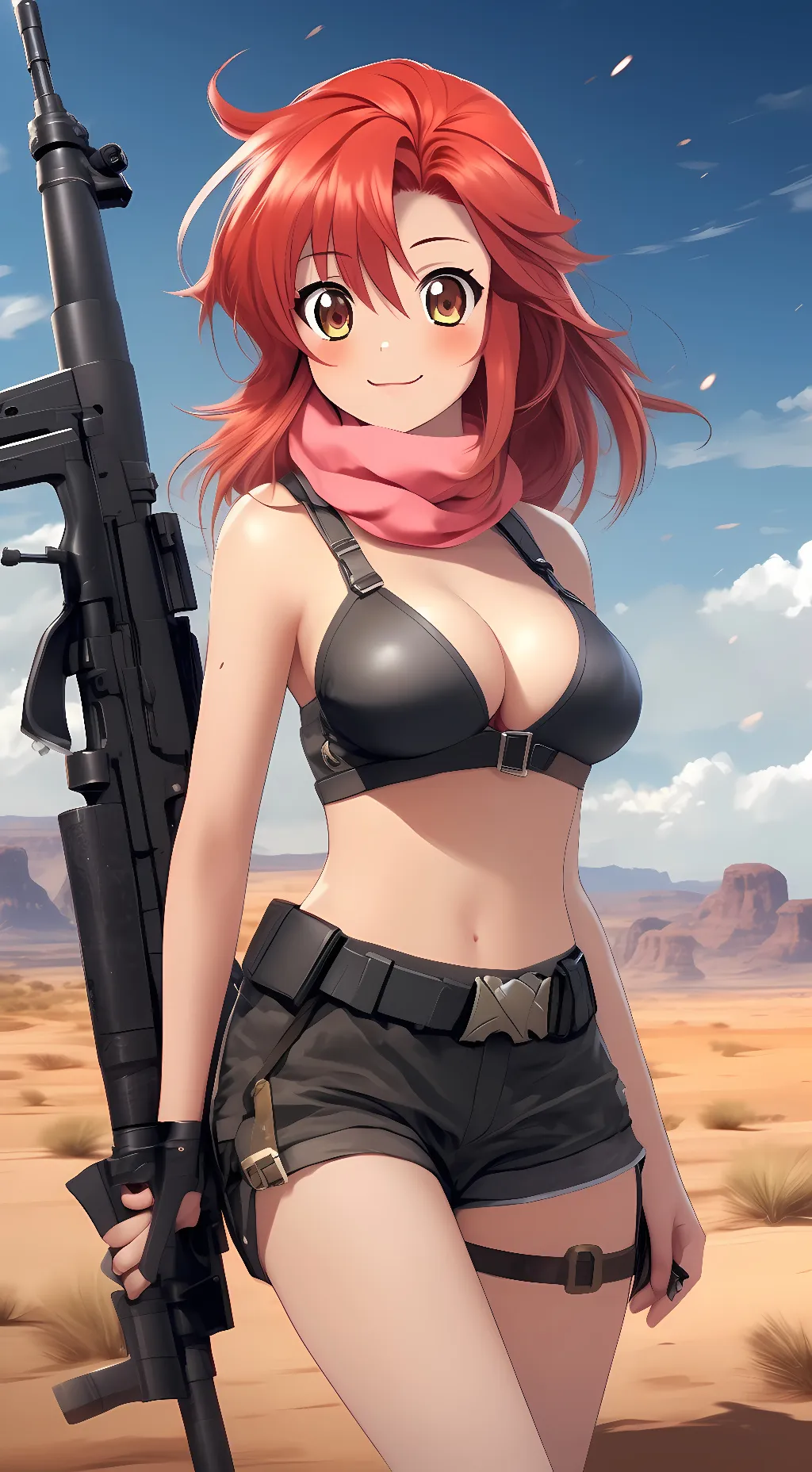 ai character: Yoko Littner background