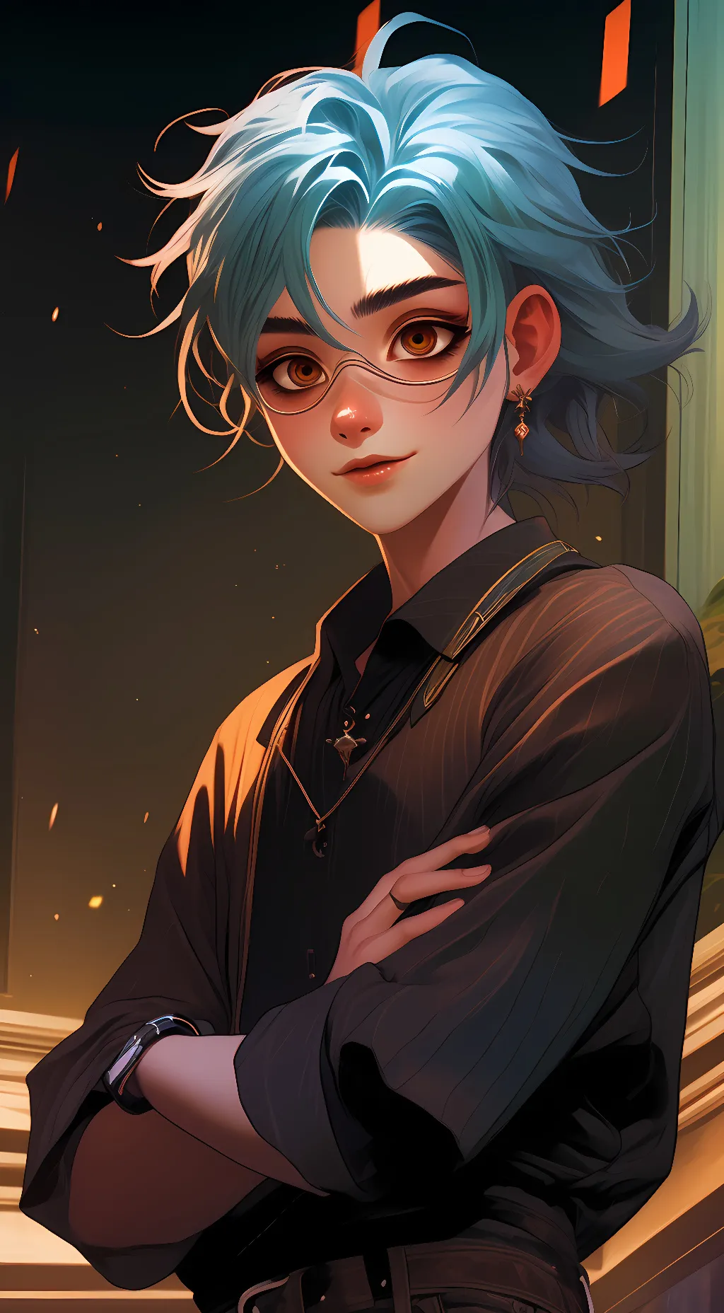 ai character: Willow  background