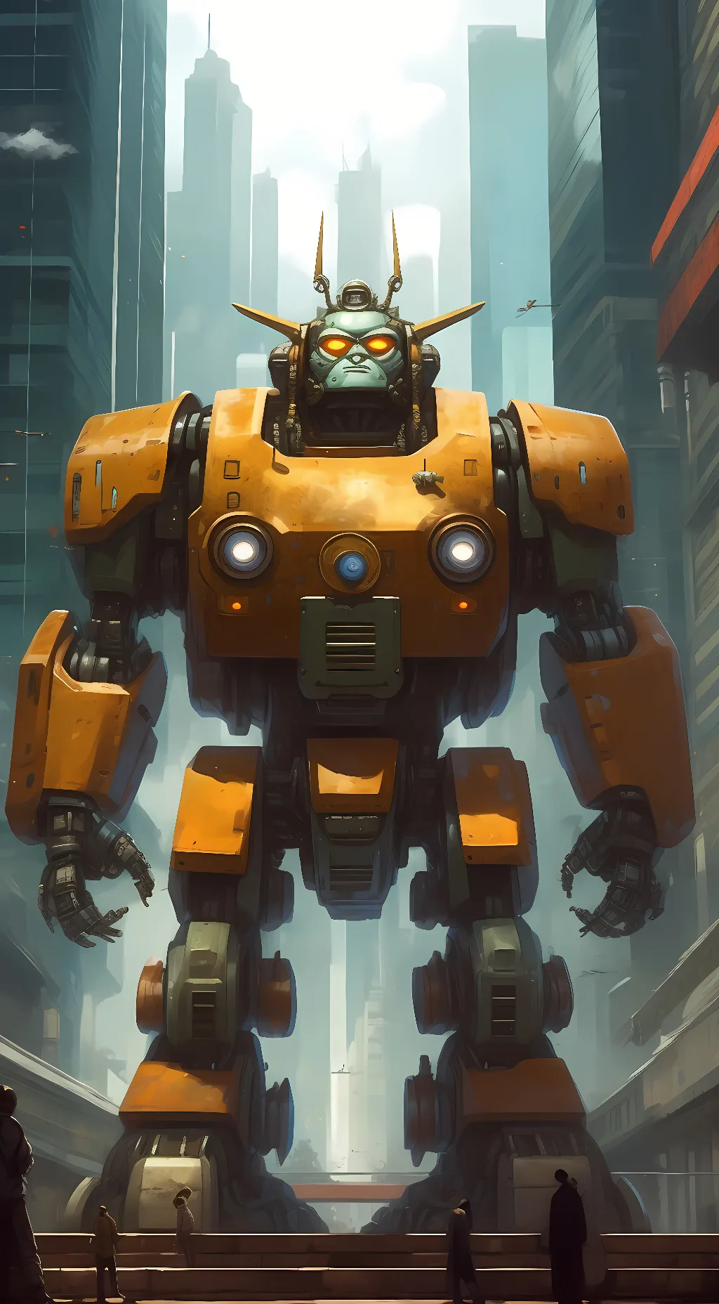 ai character: infected  background