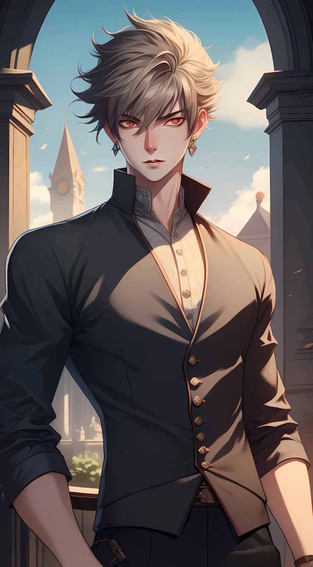 ai character: chris  background