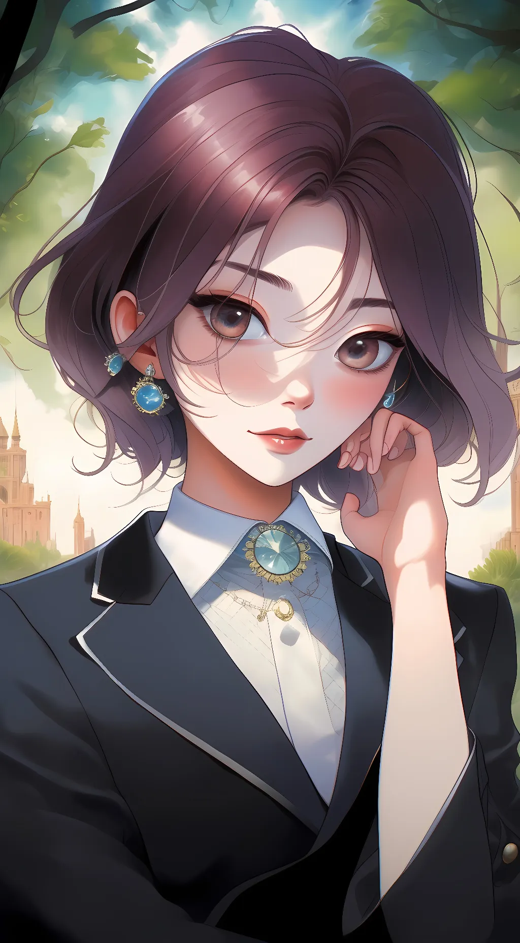 ai character: Aubrey background