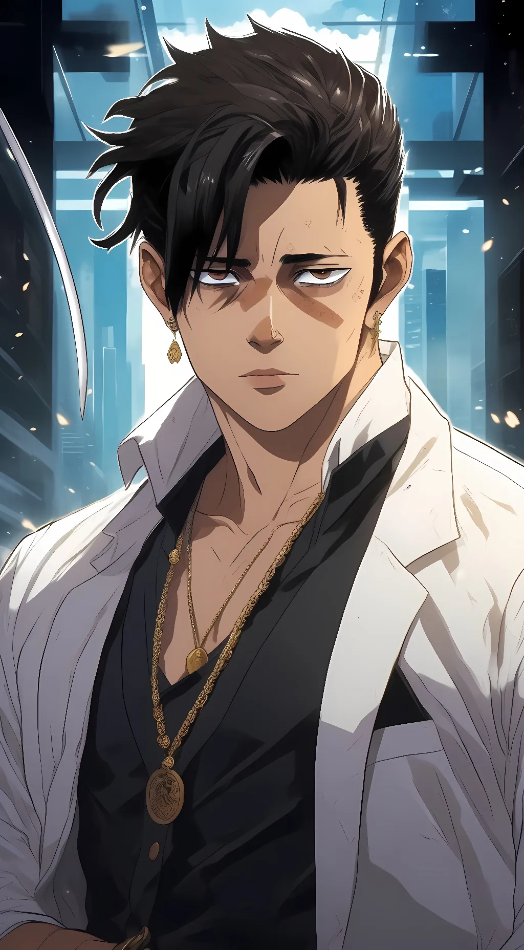 ai character: Nicholas Brown background