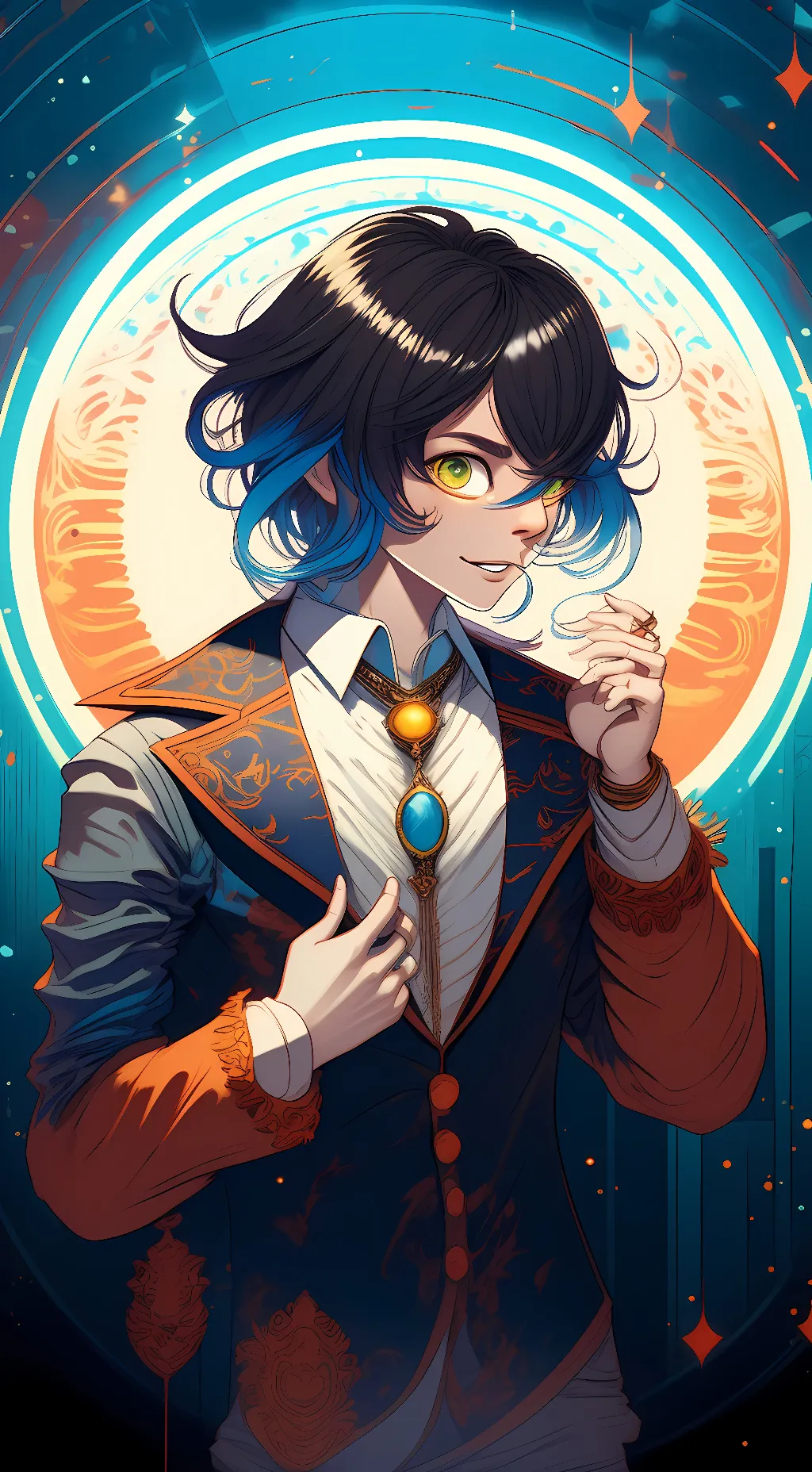 ai character: inosuke  background