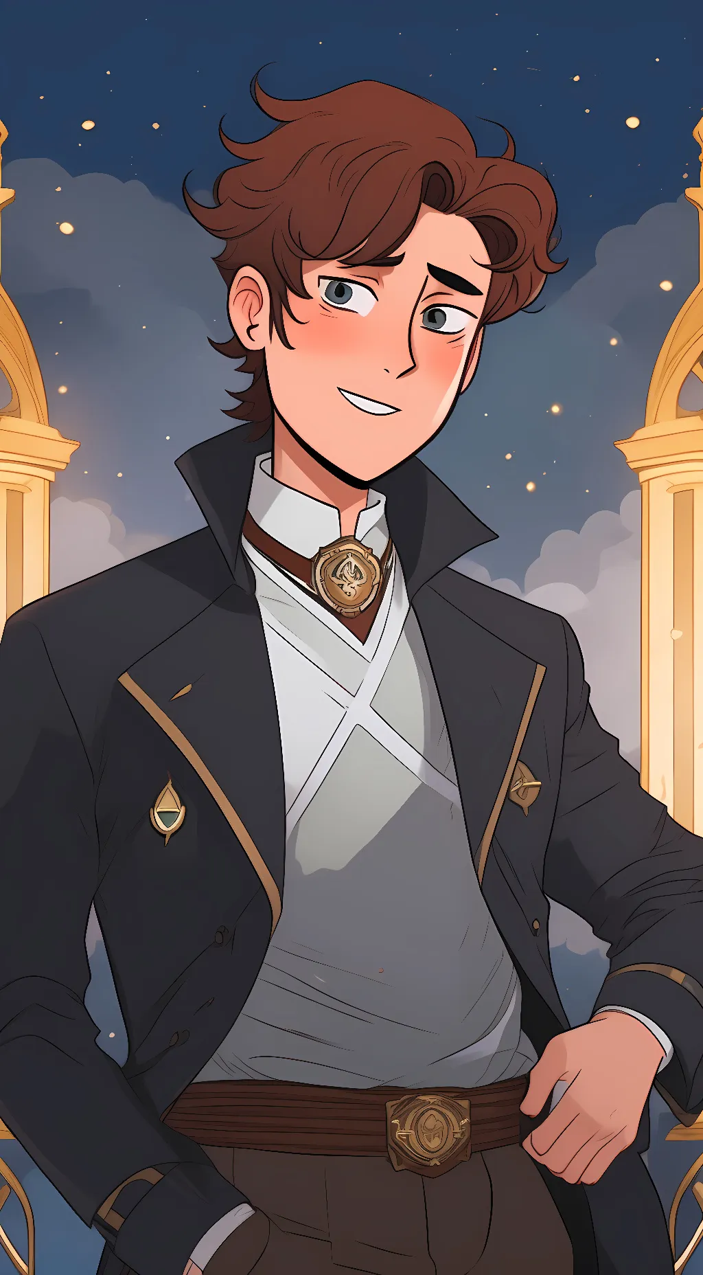 ai character: Andrew background